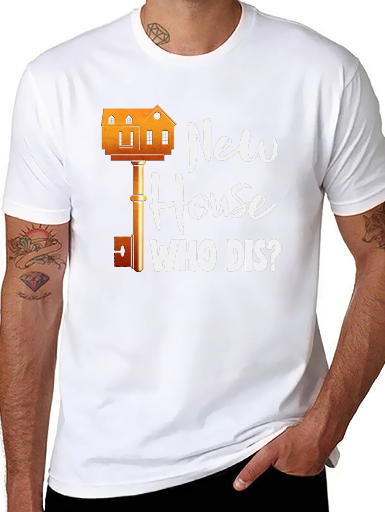 New House Who Dis? Graphic T-Shirt