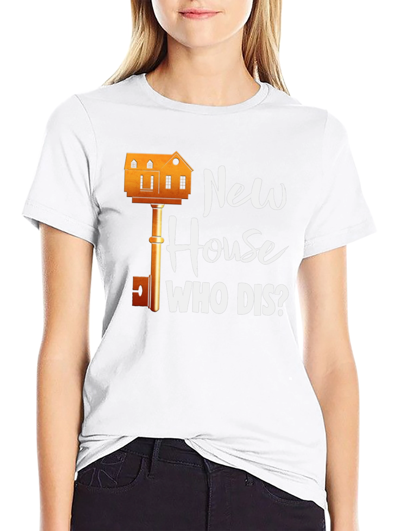 New House Who Dis? Graphic T-Shirt