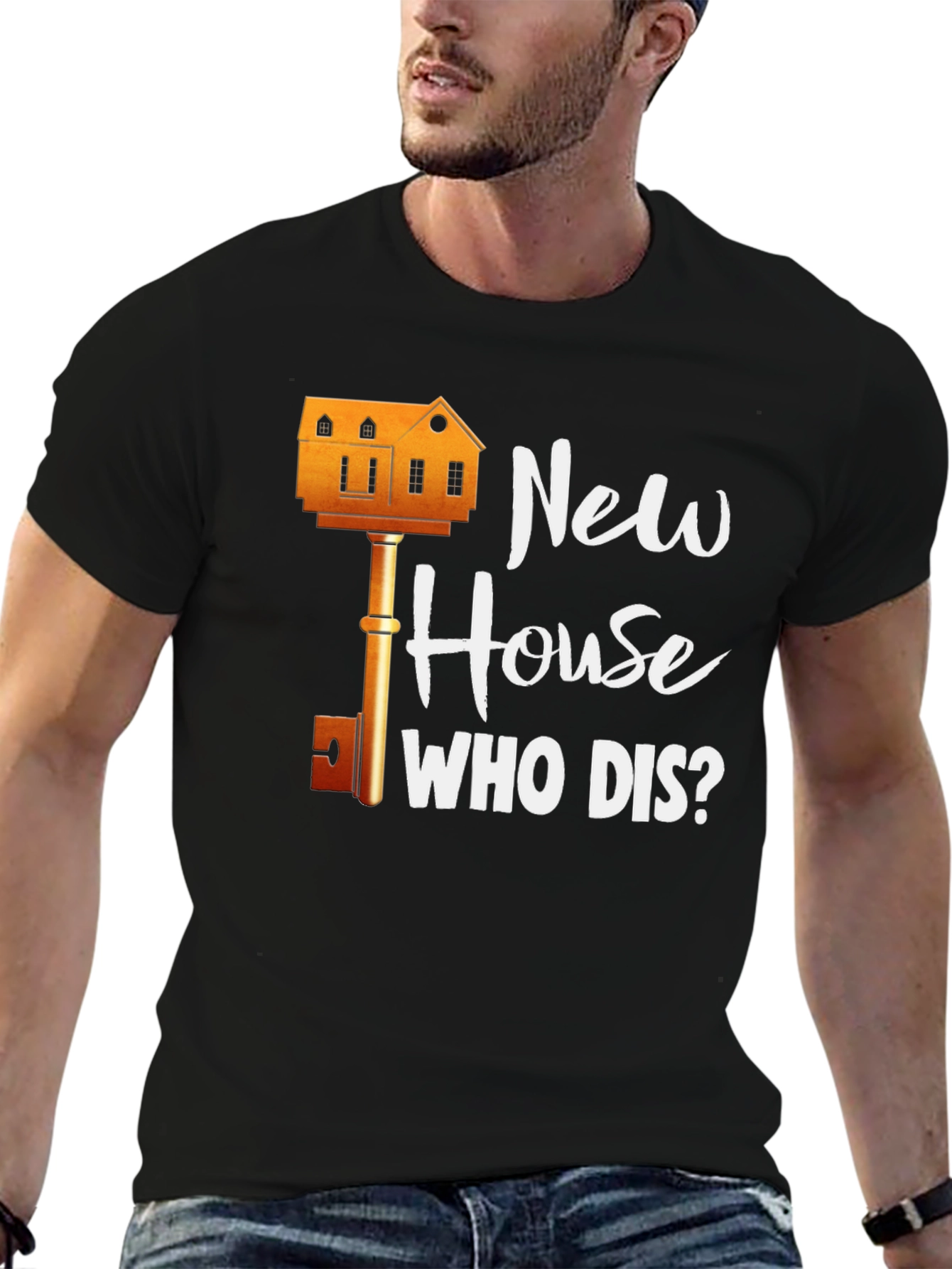 New House Who Dis? Graphic T-Shirt