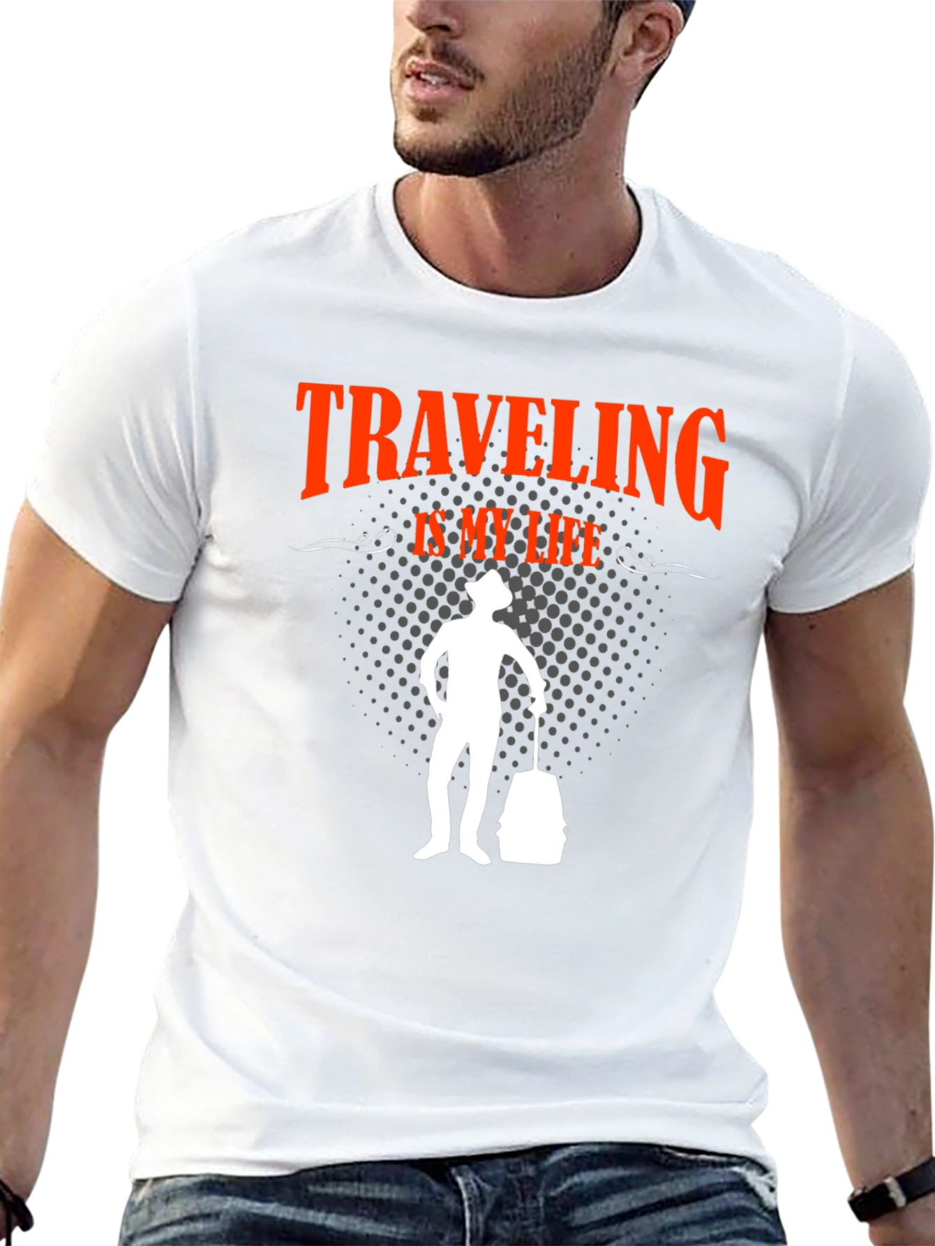 Traveling Is My Life Graphic T-Shirt