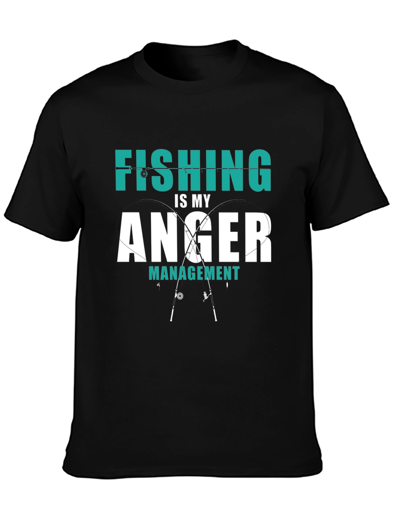 Fishing is My Anger Management Graphic Tee