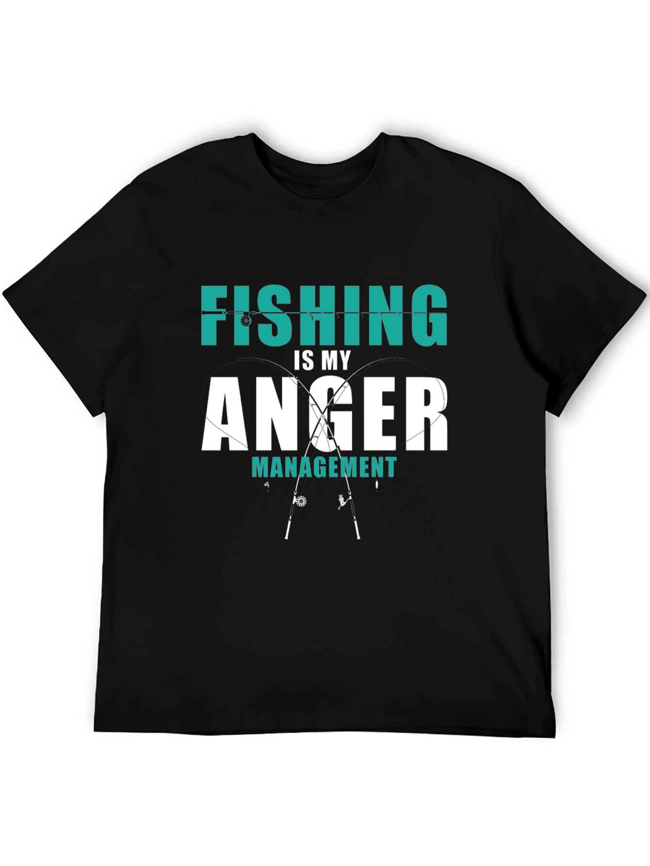 Fishing is My Anger Management Graphic Tee