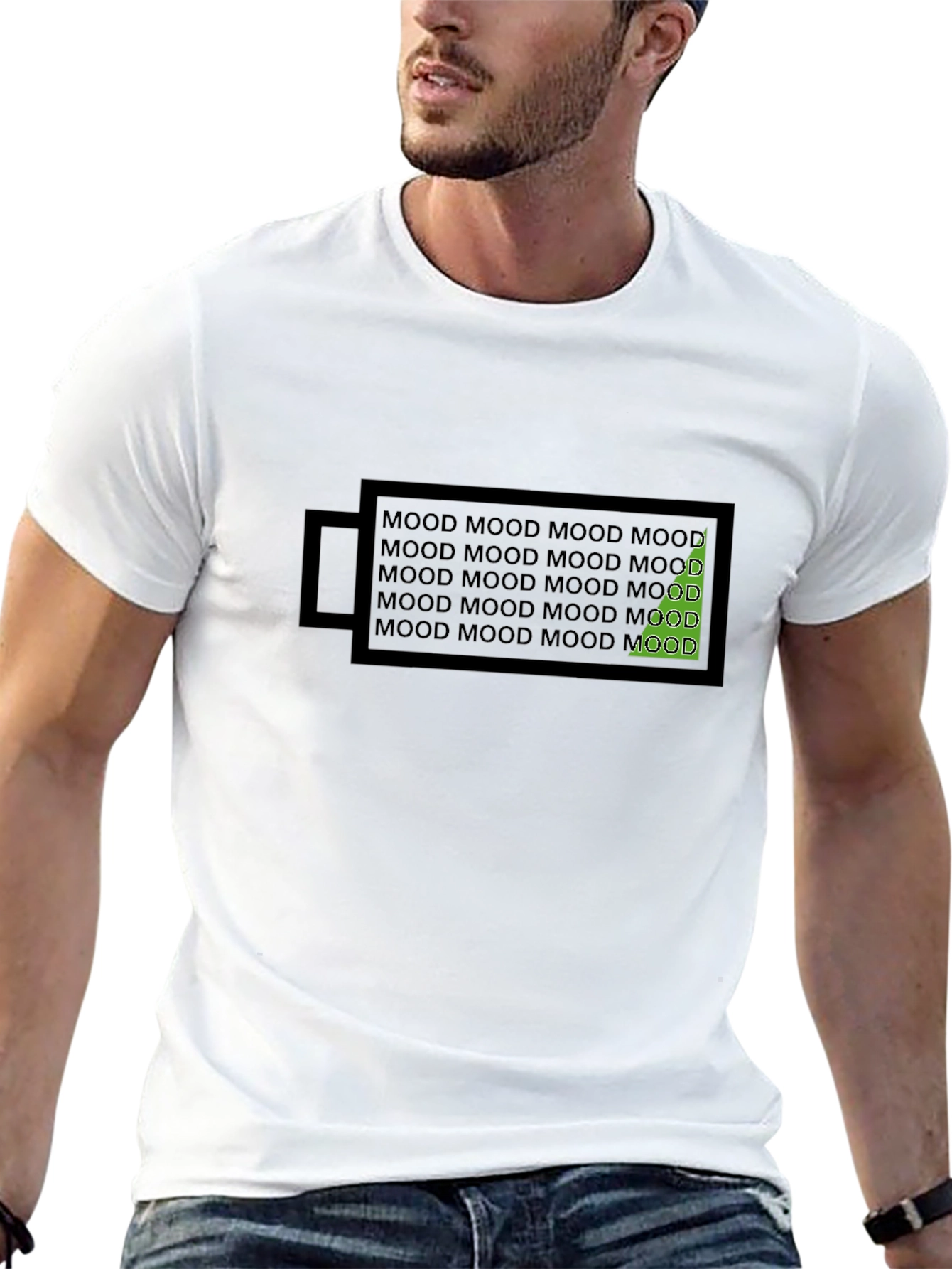 Mood Battery Black T-Shirt