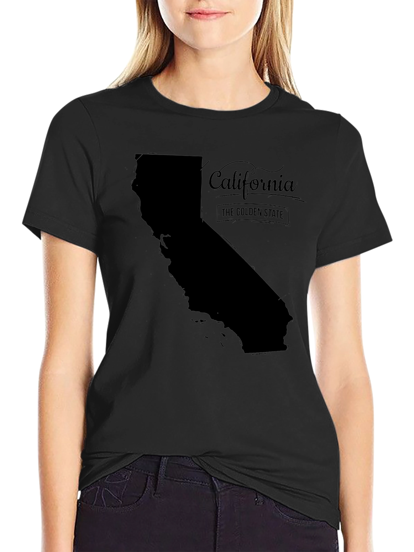 California State Black T-Shirt