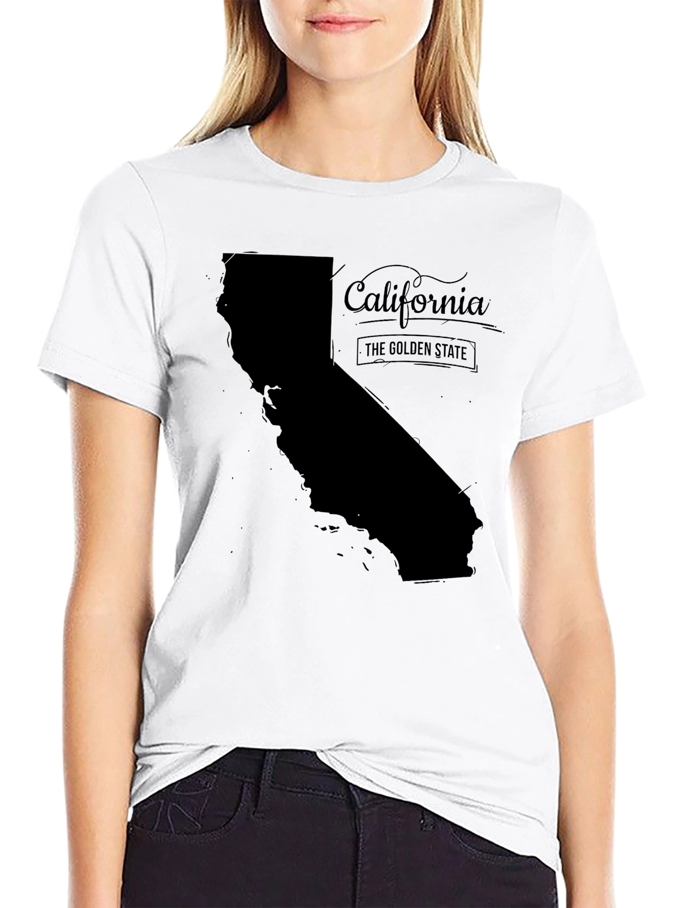 California State Black T-Shirt