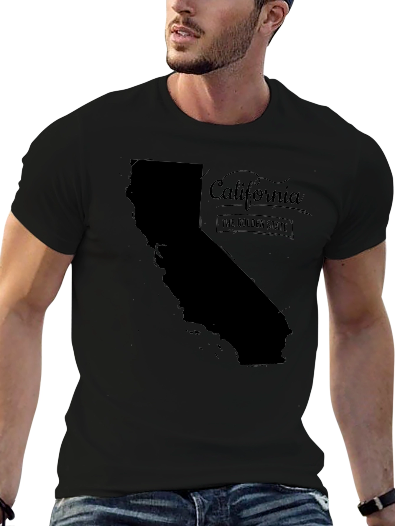 California State Black T-Shirt