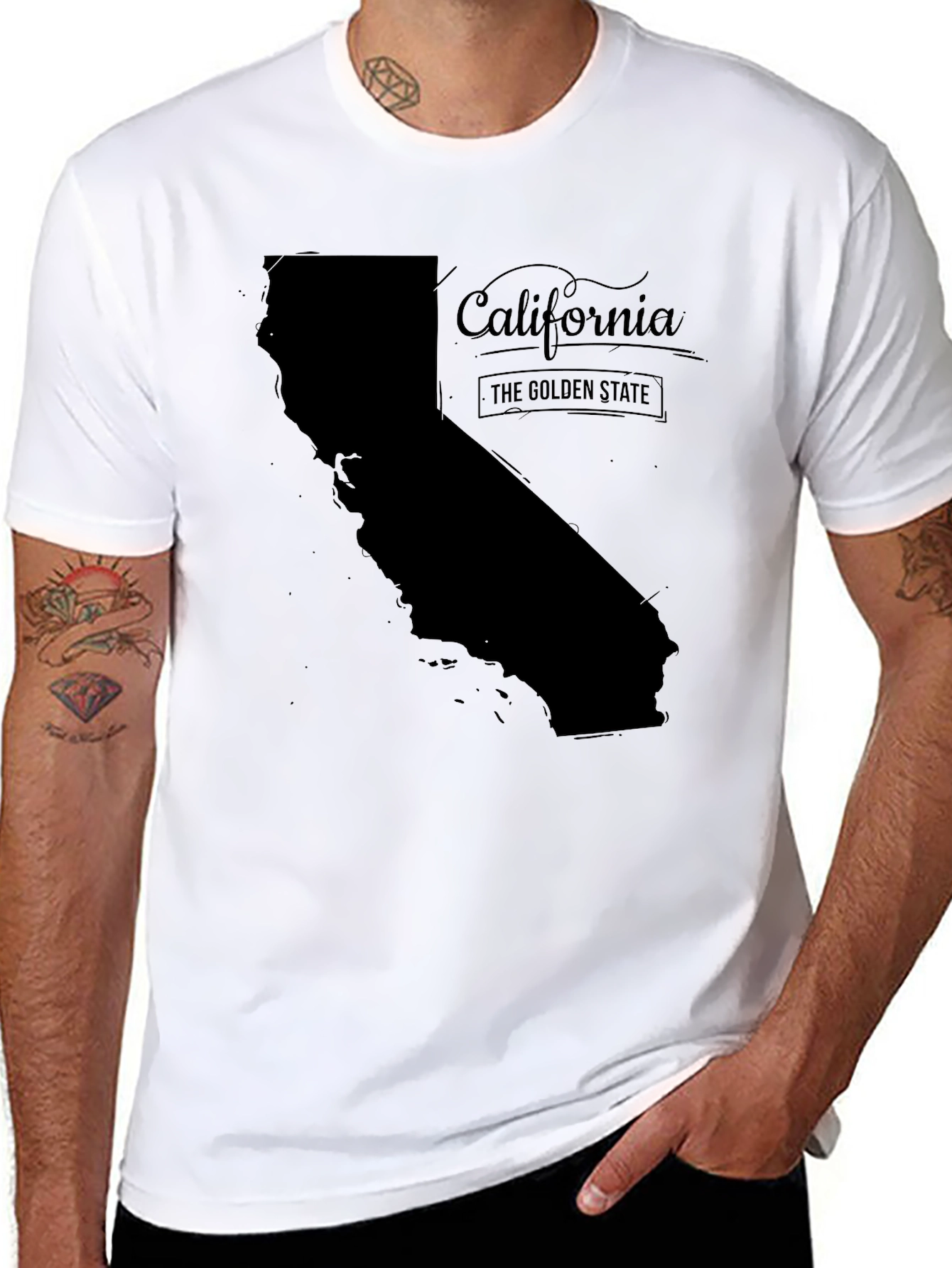 California State Black T-Shirt