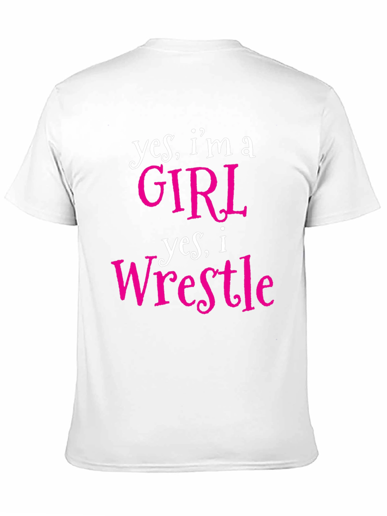Girl Wrestler Graphic T-Shirt