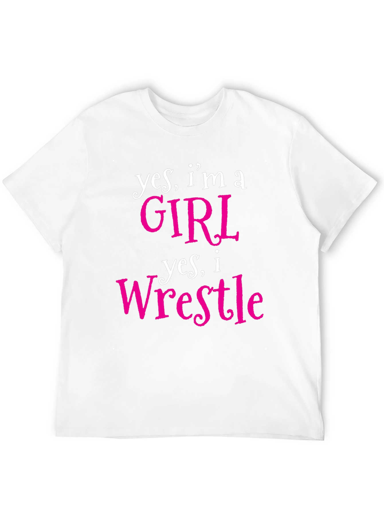 Girl Wrestler Graphic T-Shirt