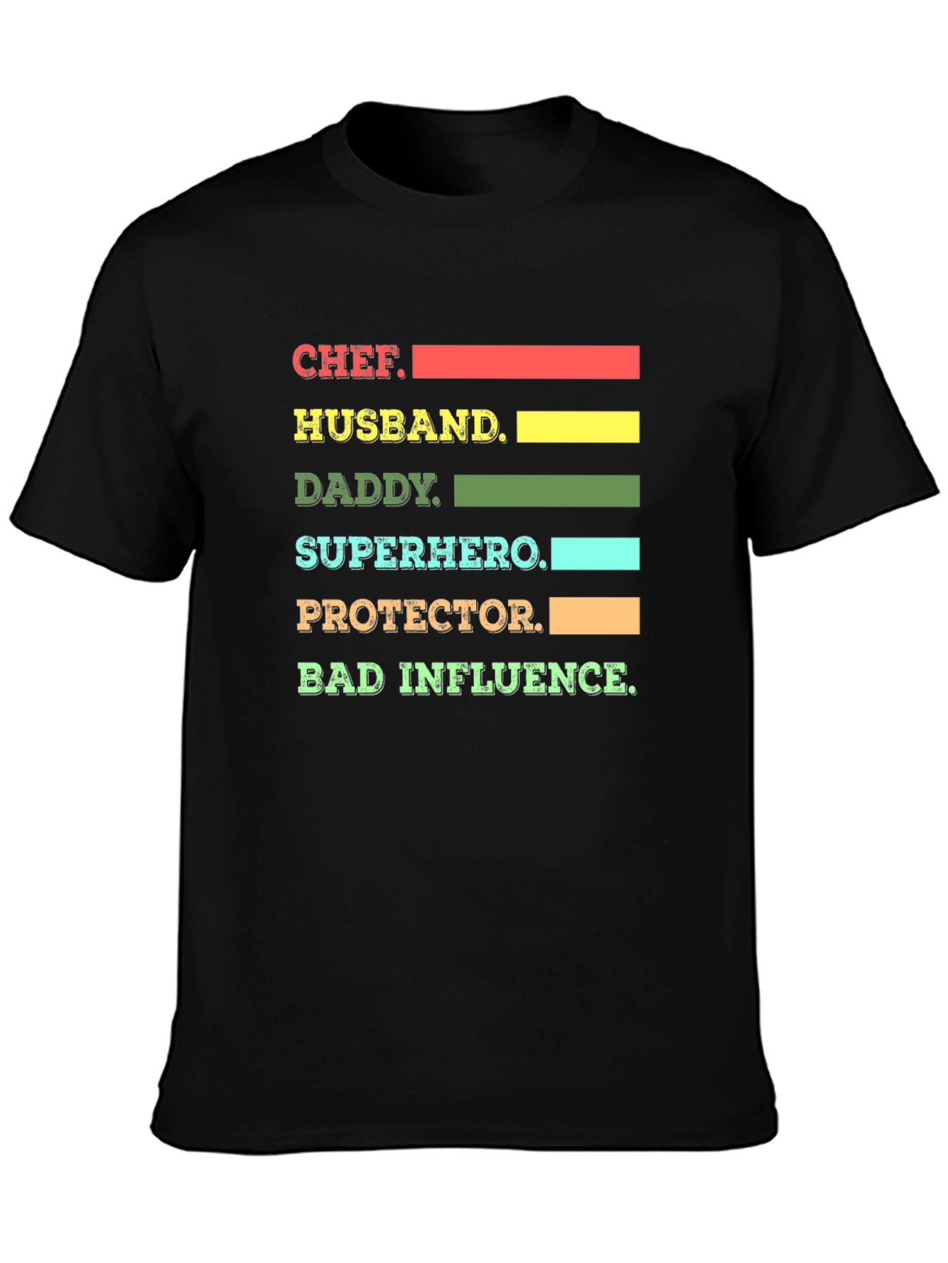 Chef Husband Daddy Graphic T-Shirt