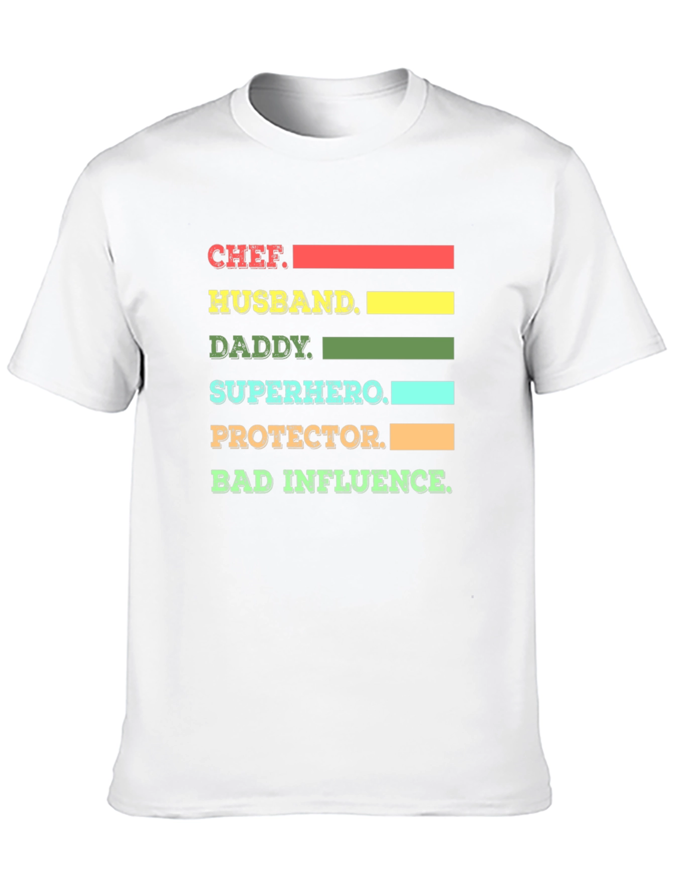 Chef Husband Daddy Graphic T-Shirt