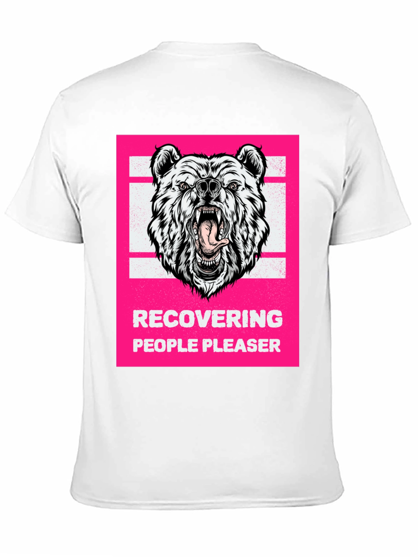 Recovering People Pleaser Bear Graphic Tee