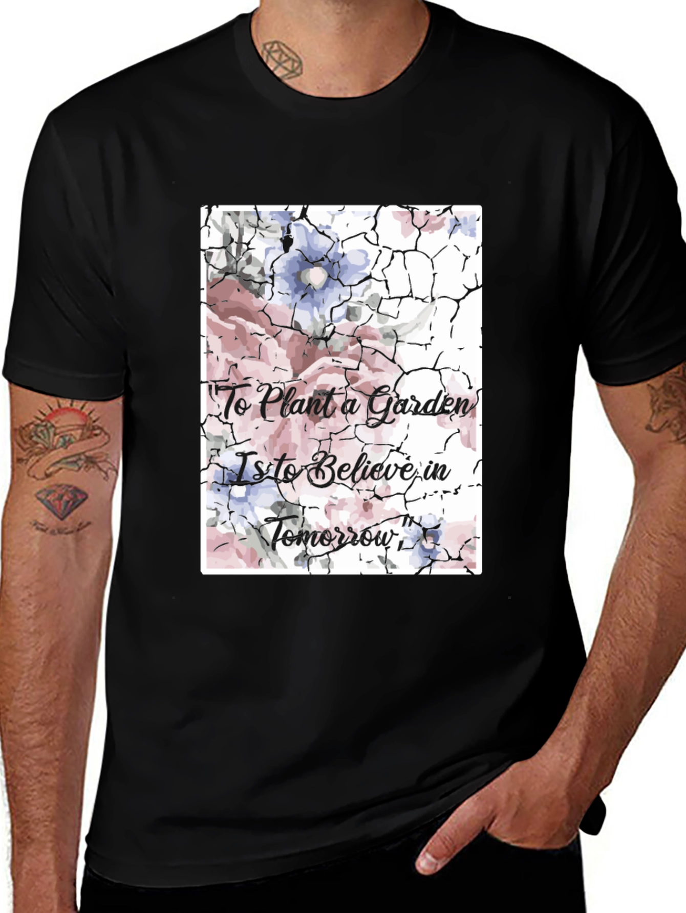 Floral Garden Believe T-Shirt