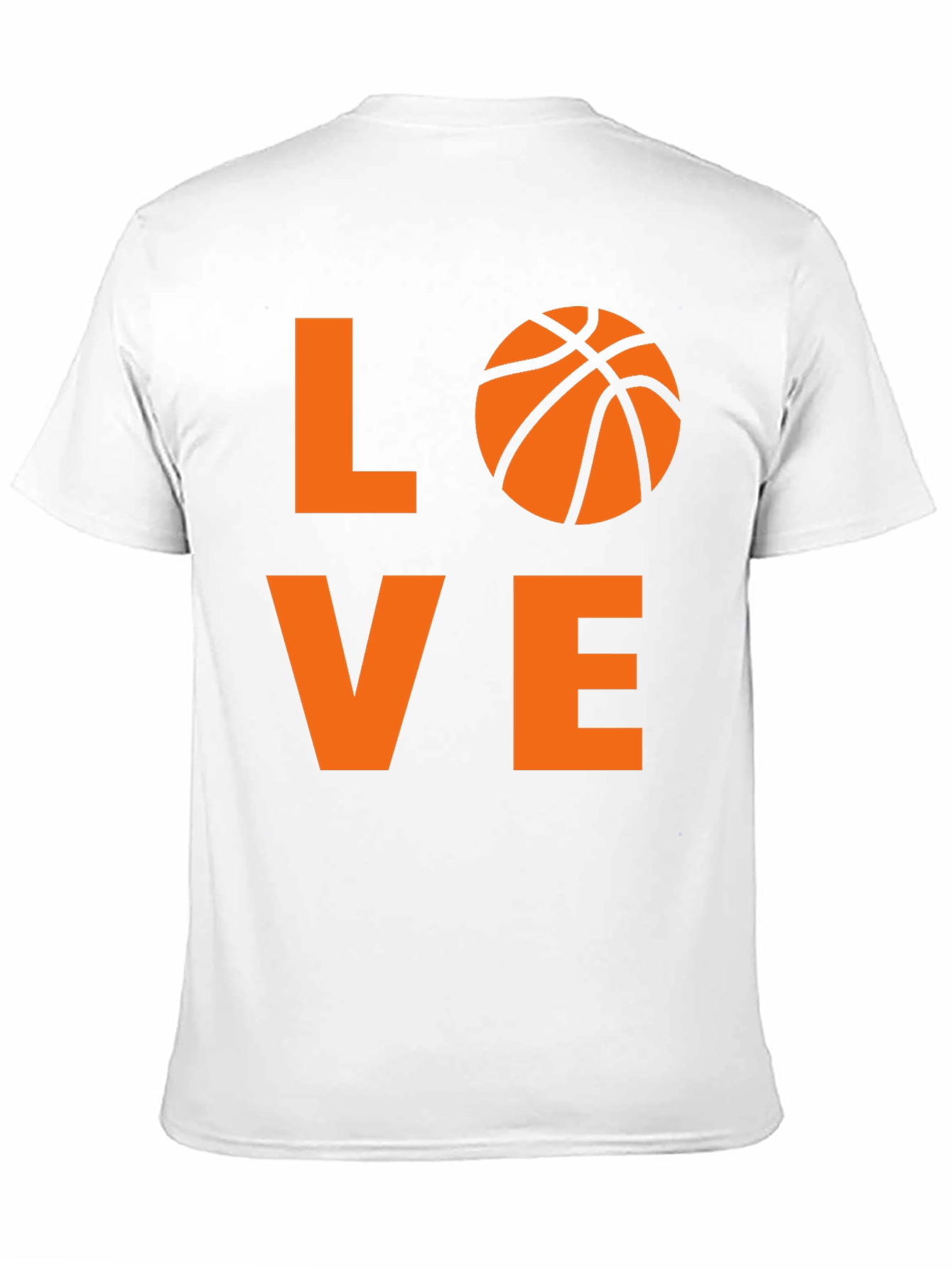 Love Basketball Graphic Tee - Black Cotton Shirt