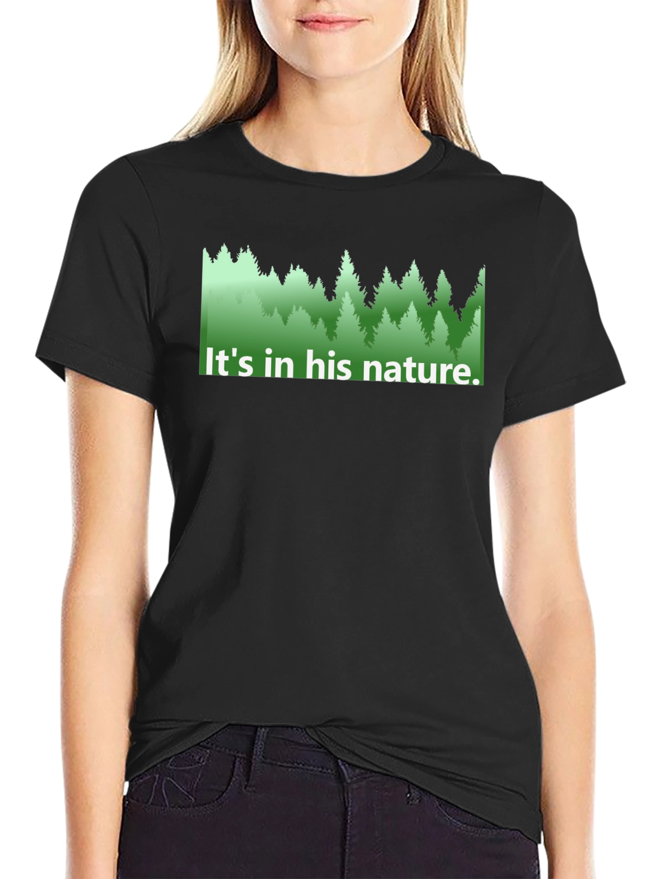 Nature Lovers Tee - Its in his nature.