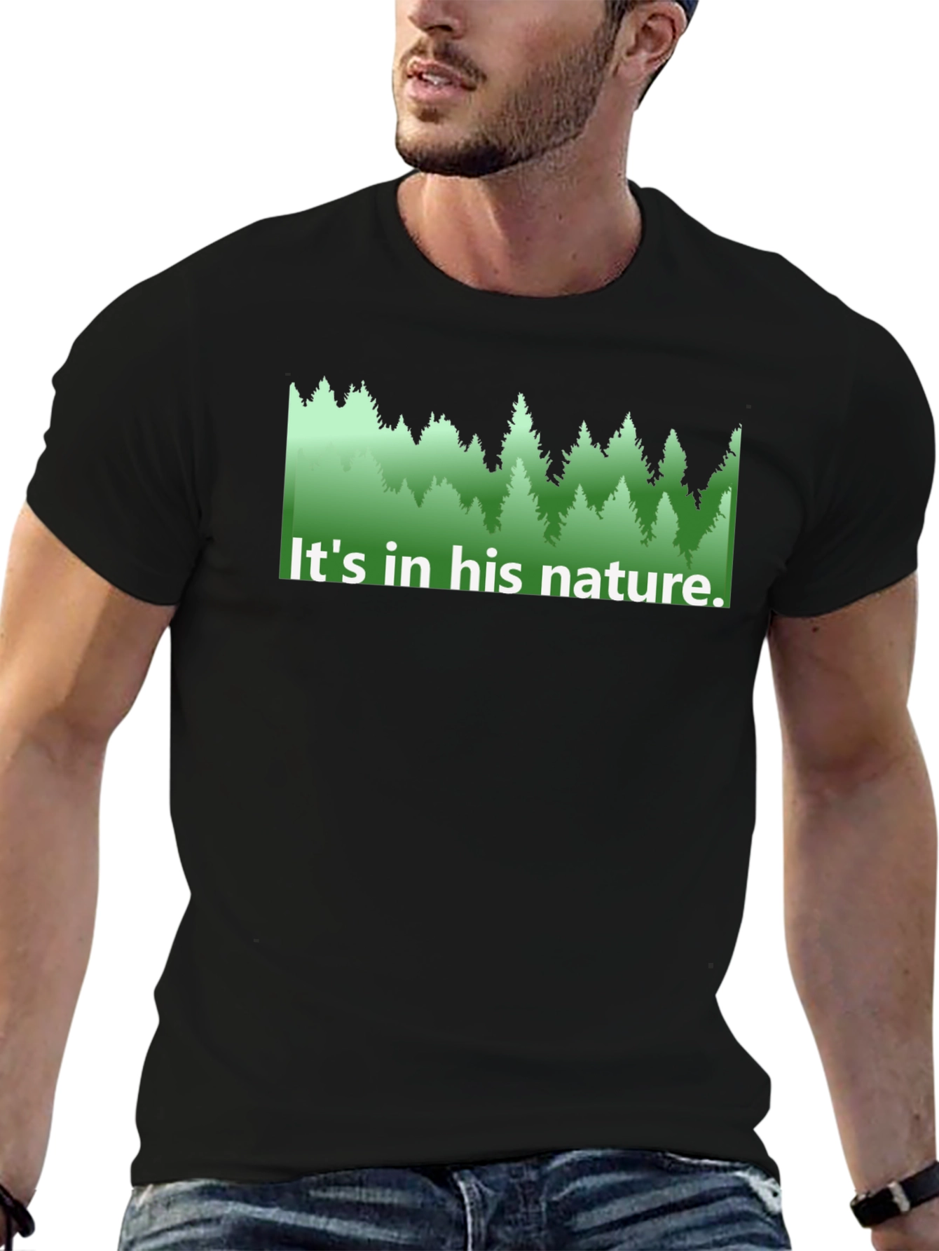 Nature Lovers Tee - Its in his nature.