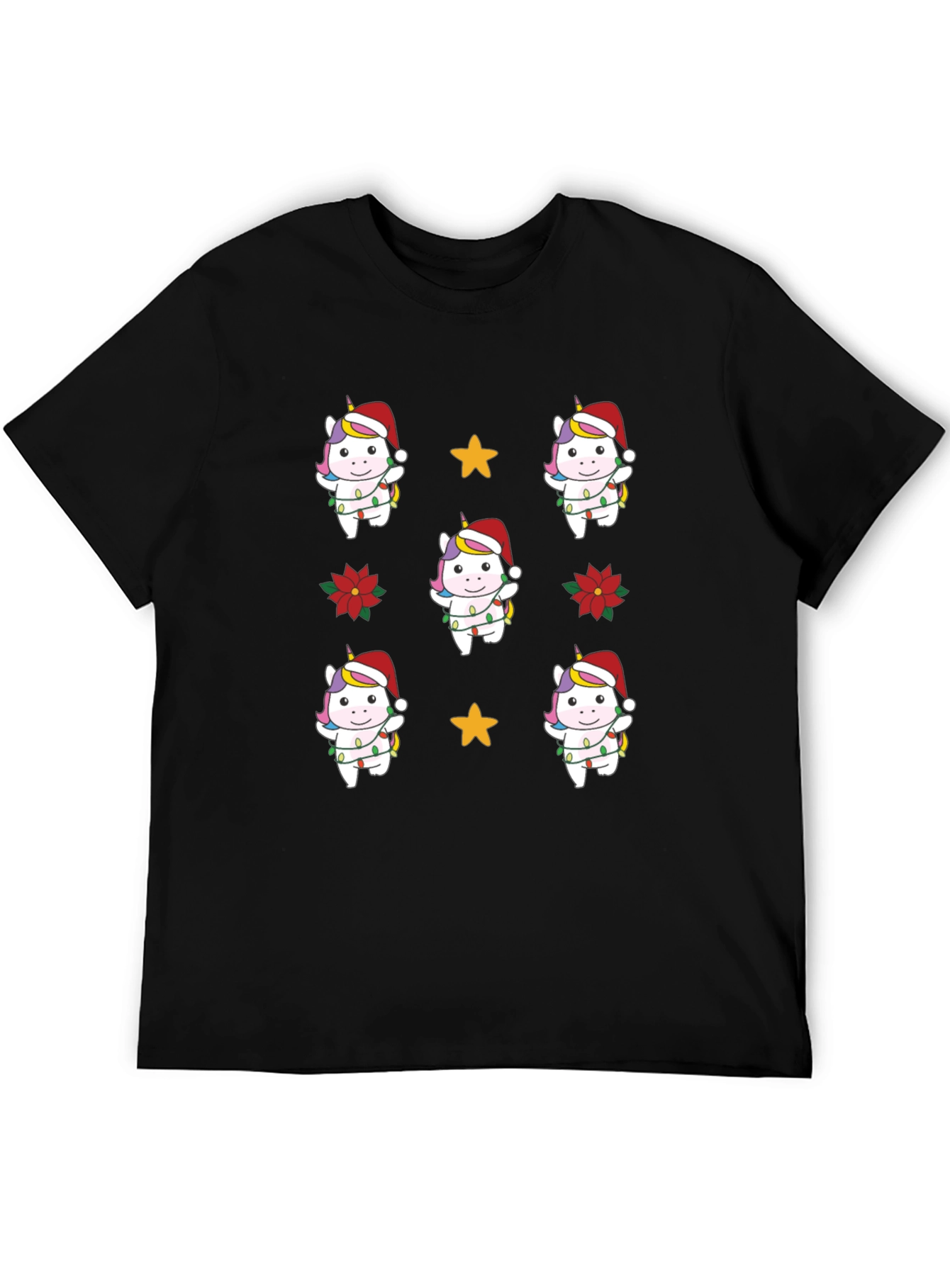Christmas Unicorn T-Shirt Cute Holiday Tee