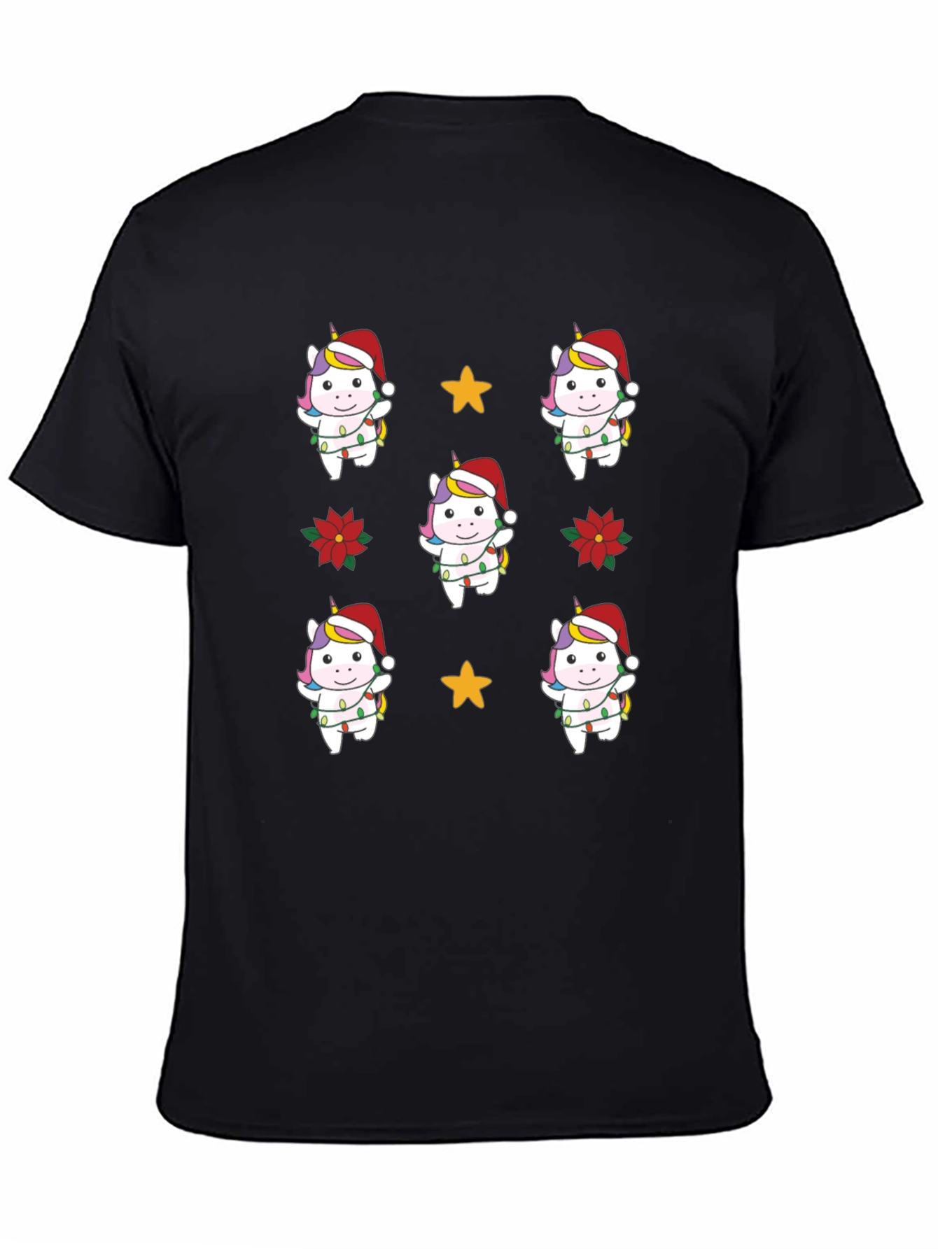 Christmas Unicorn T-Shirt Cute Holiday Tee