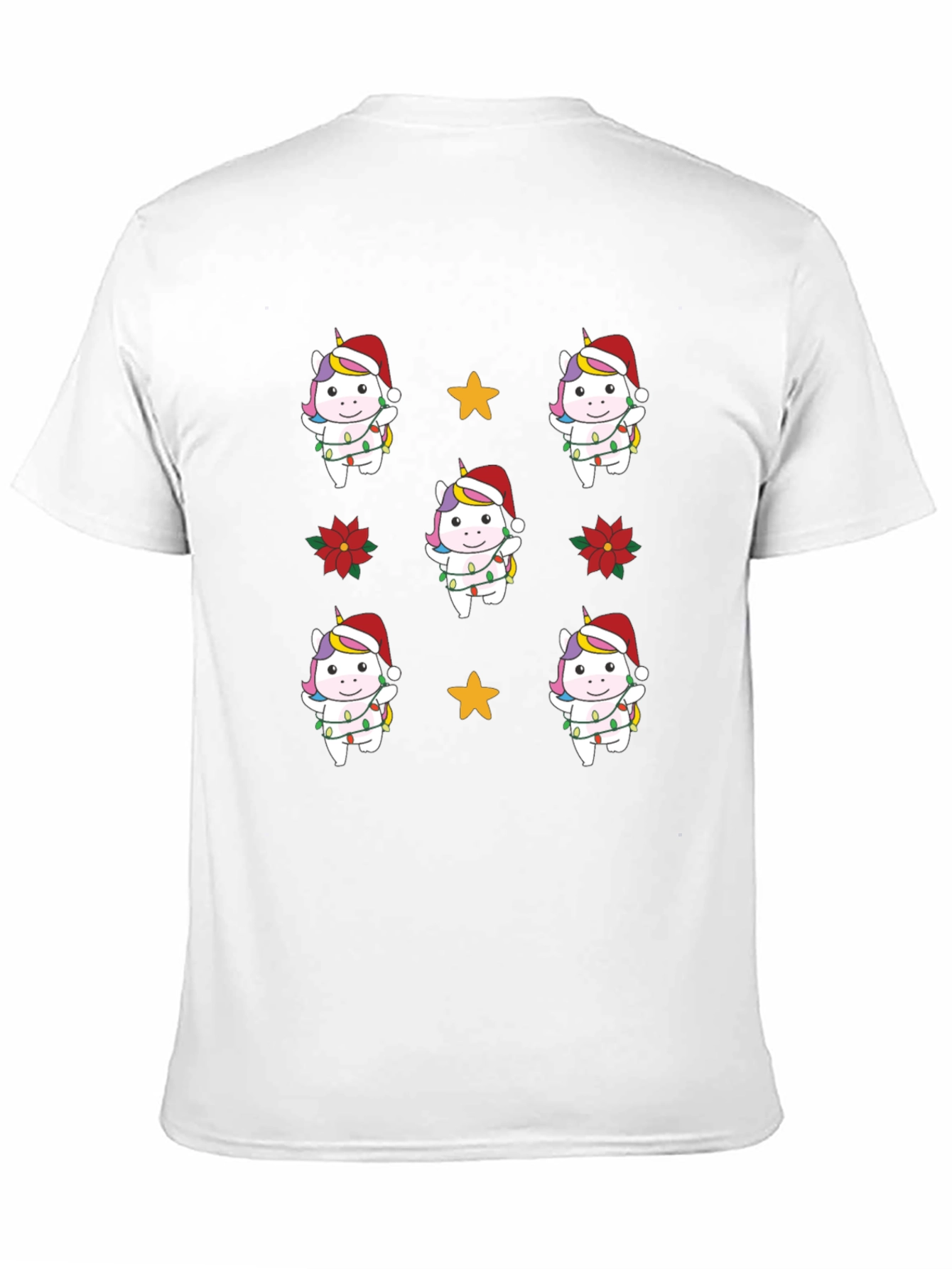 Christmas Unicorn T-Shirt Cute Holiday Tee