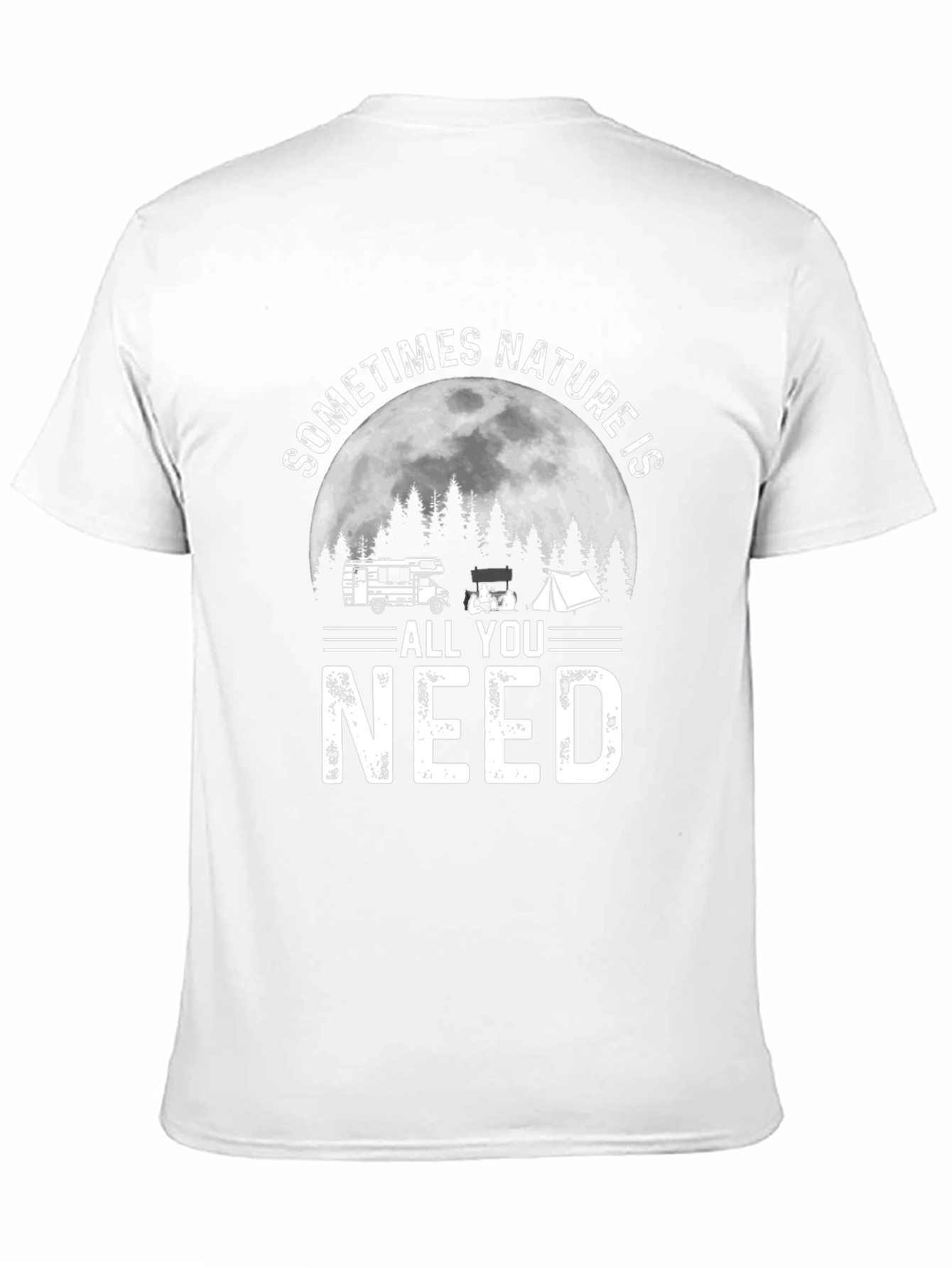 Nature Camping T-Shirt - Adventure Awaits!