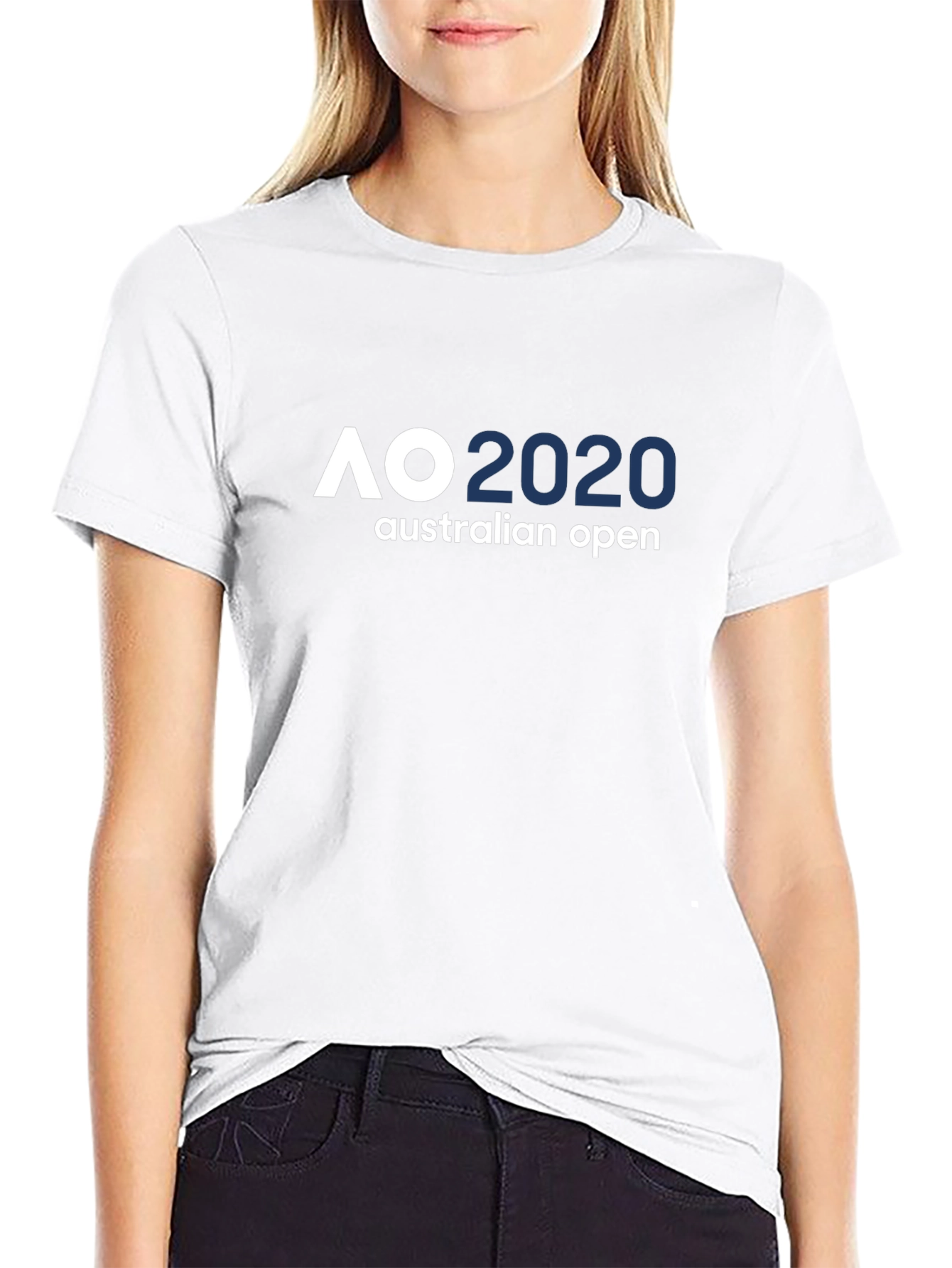 AO 2020 Australian Open Black T-Shirt