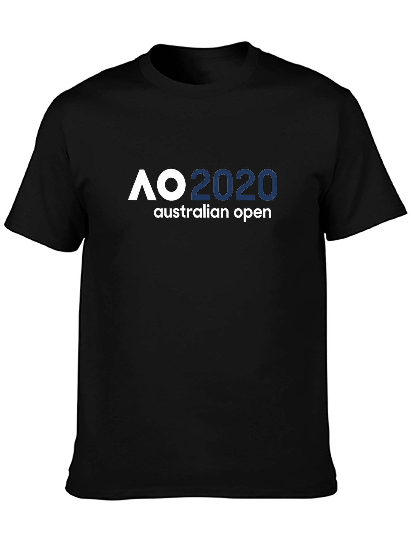 AO 2020 Australian Open Black T-Shirt