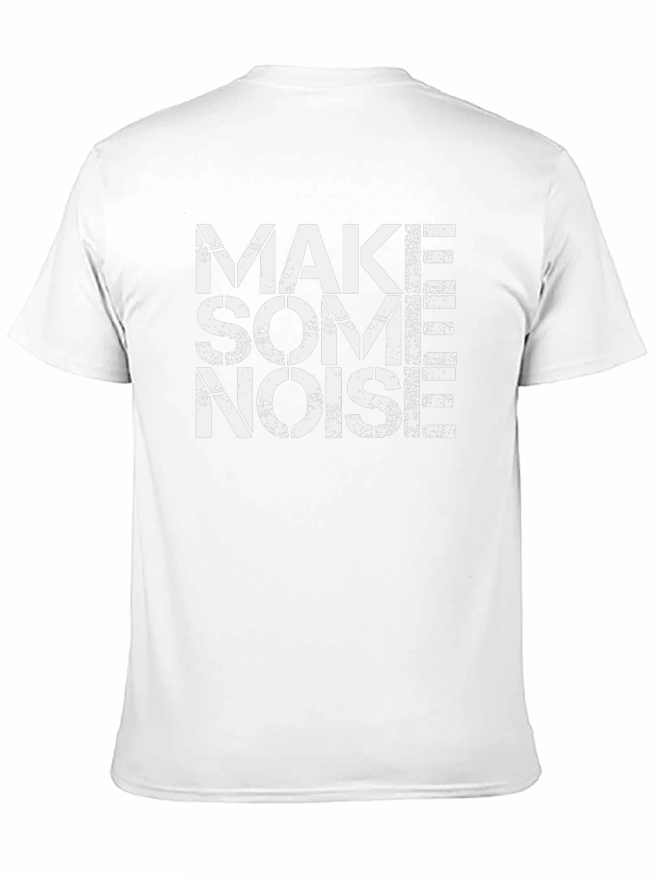 Make Some Noise T-Shirt - Black Cotton Tee