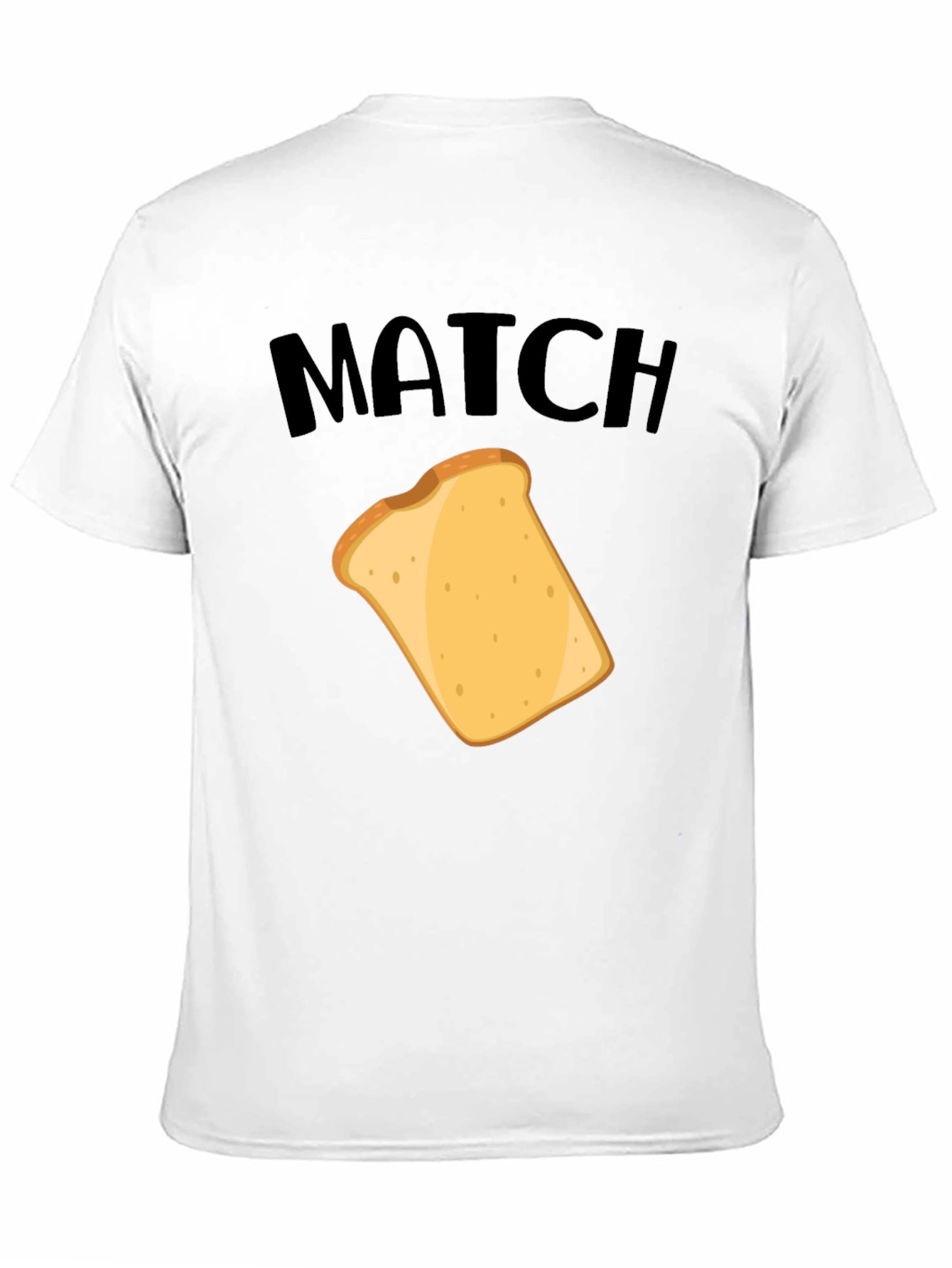 Match Slice of Toast Graphic T-Shirt