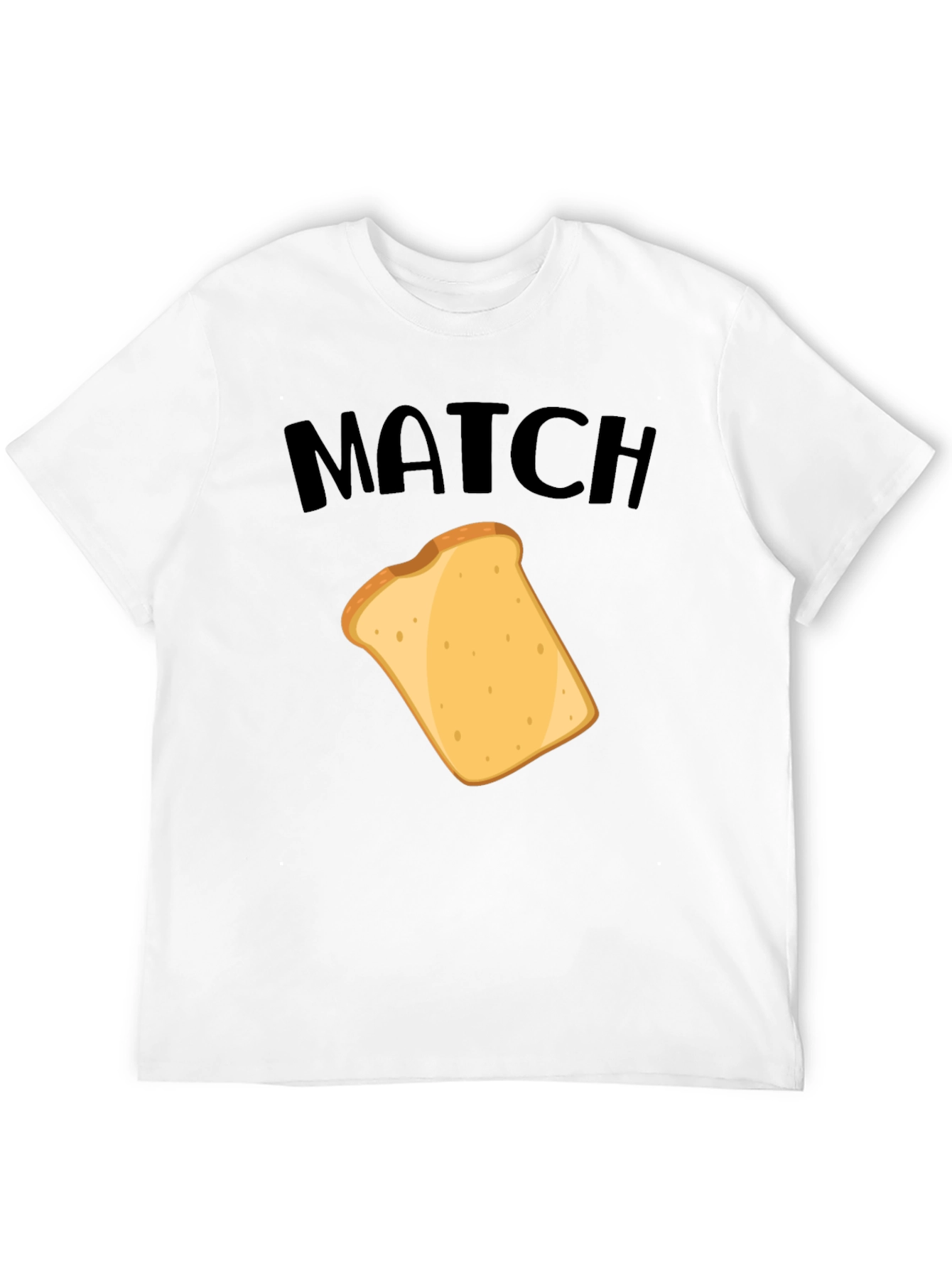 Match Slice of Toast Graphic T-Shirt