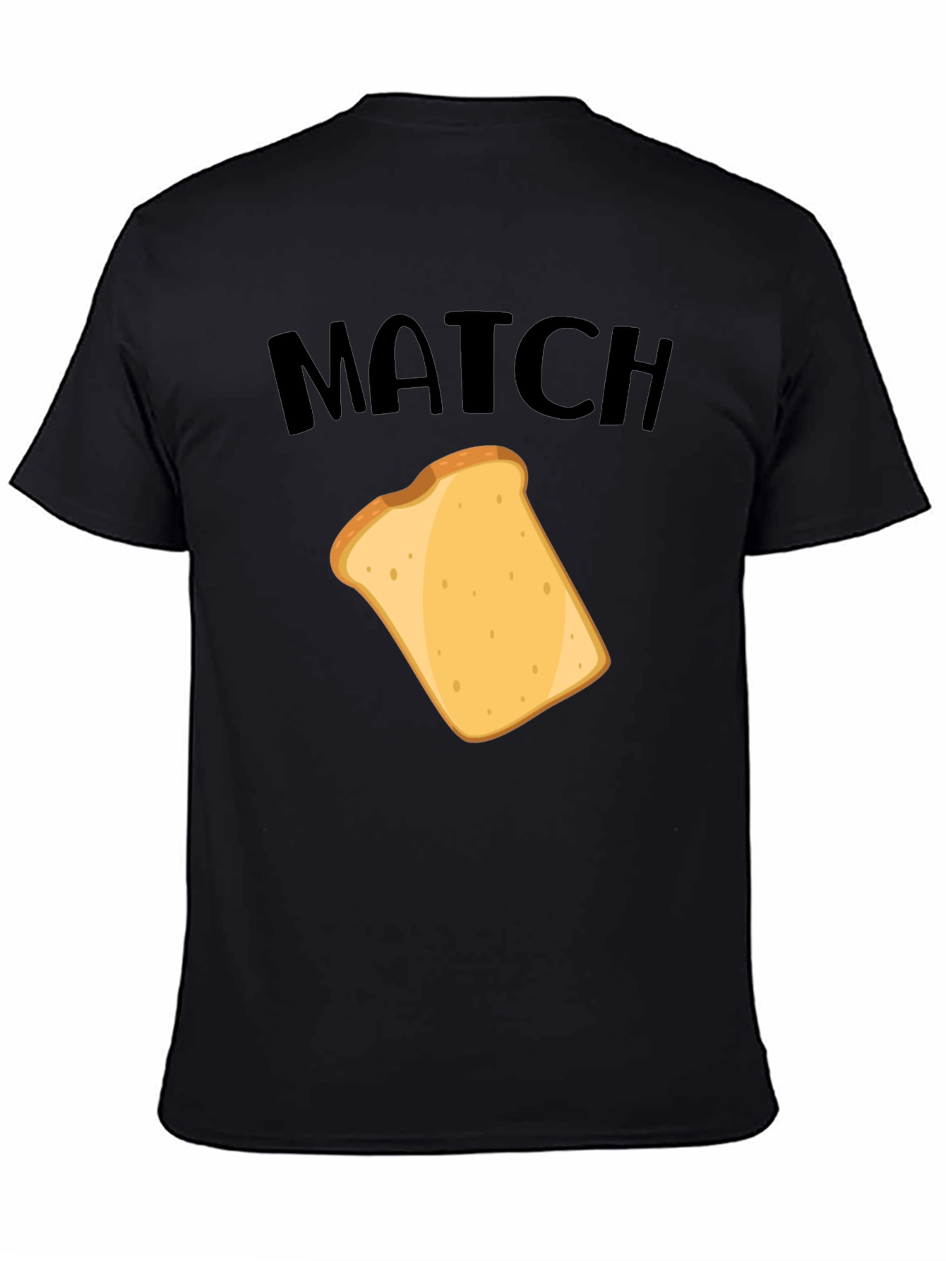 Match Slice of Toast Graphic T-Shirt