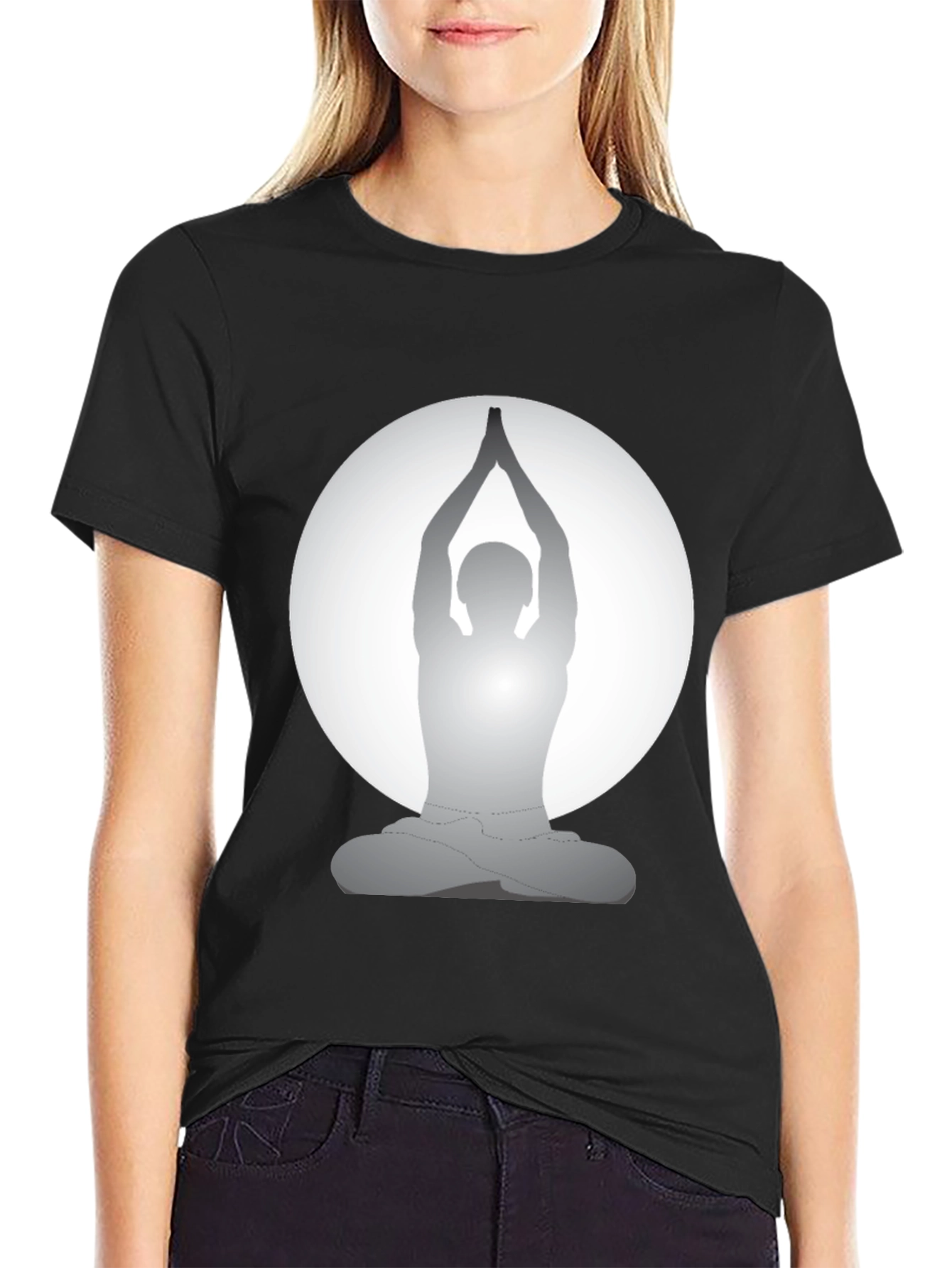 Yoga Silhouette T-Shirt - Meditate in Style!