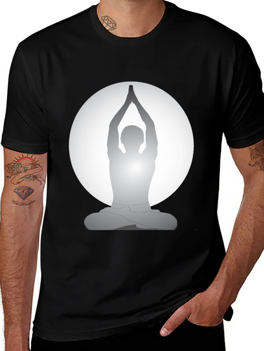 Yoga Silhouette T-Shirt - Meditate in Style!