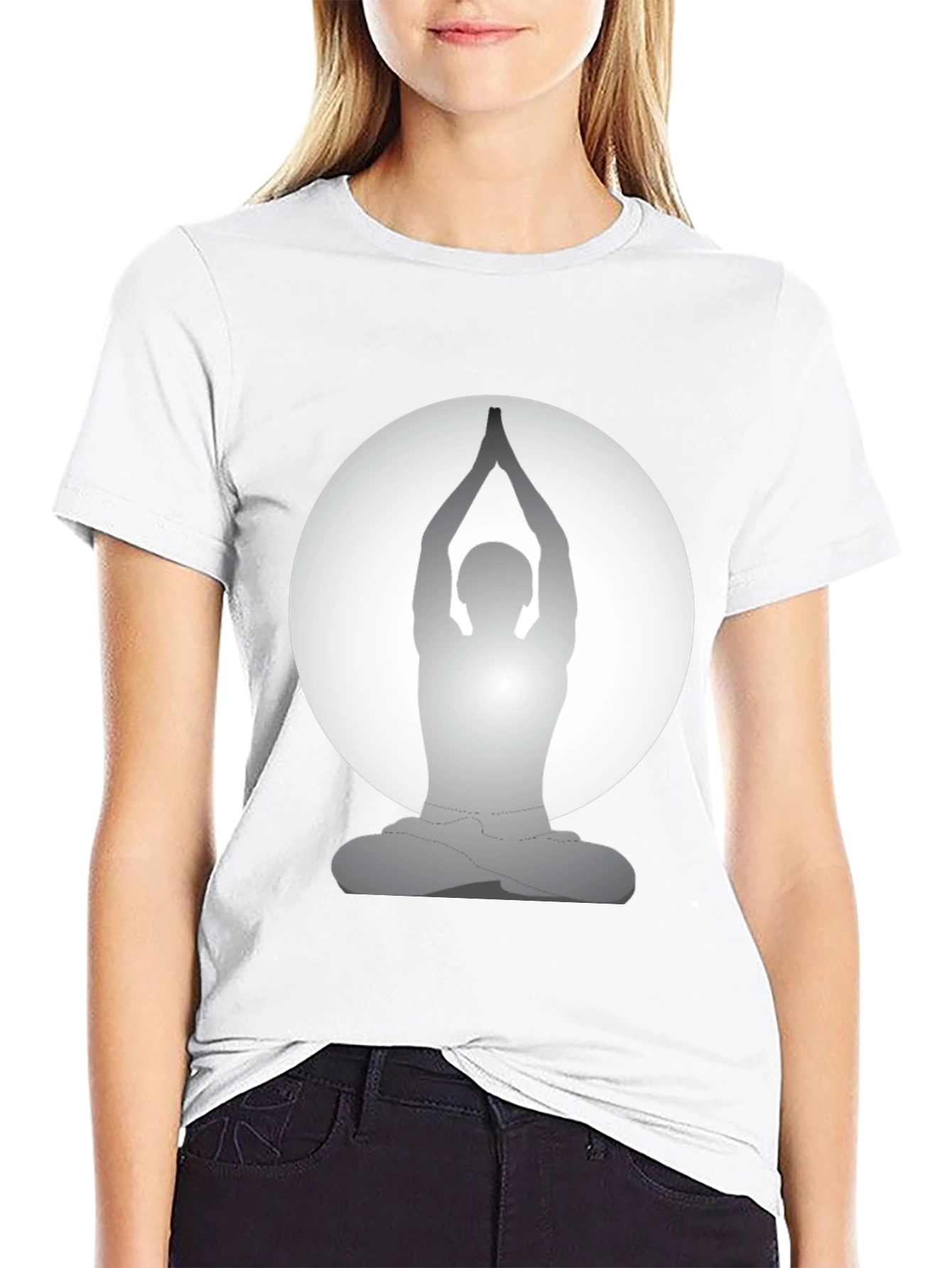 Yoga Silhouette T-Shirt - Meditate in Style!