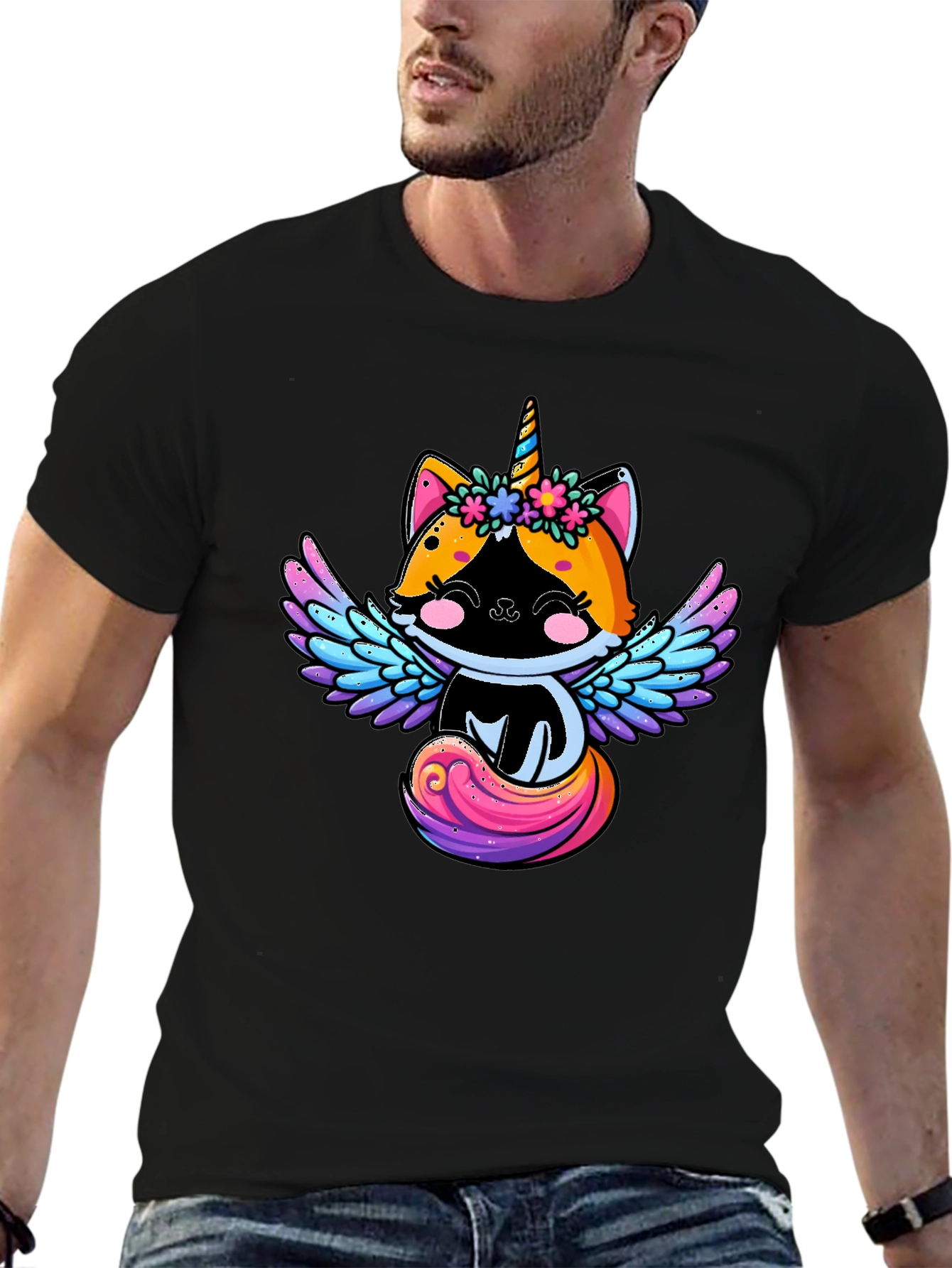 Unicat T-Shirt: Magical Cat Unicorn
