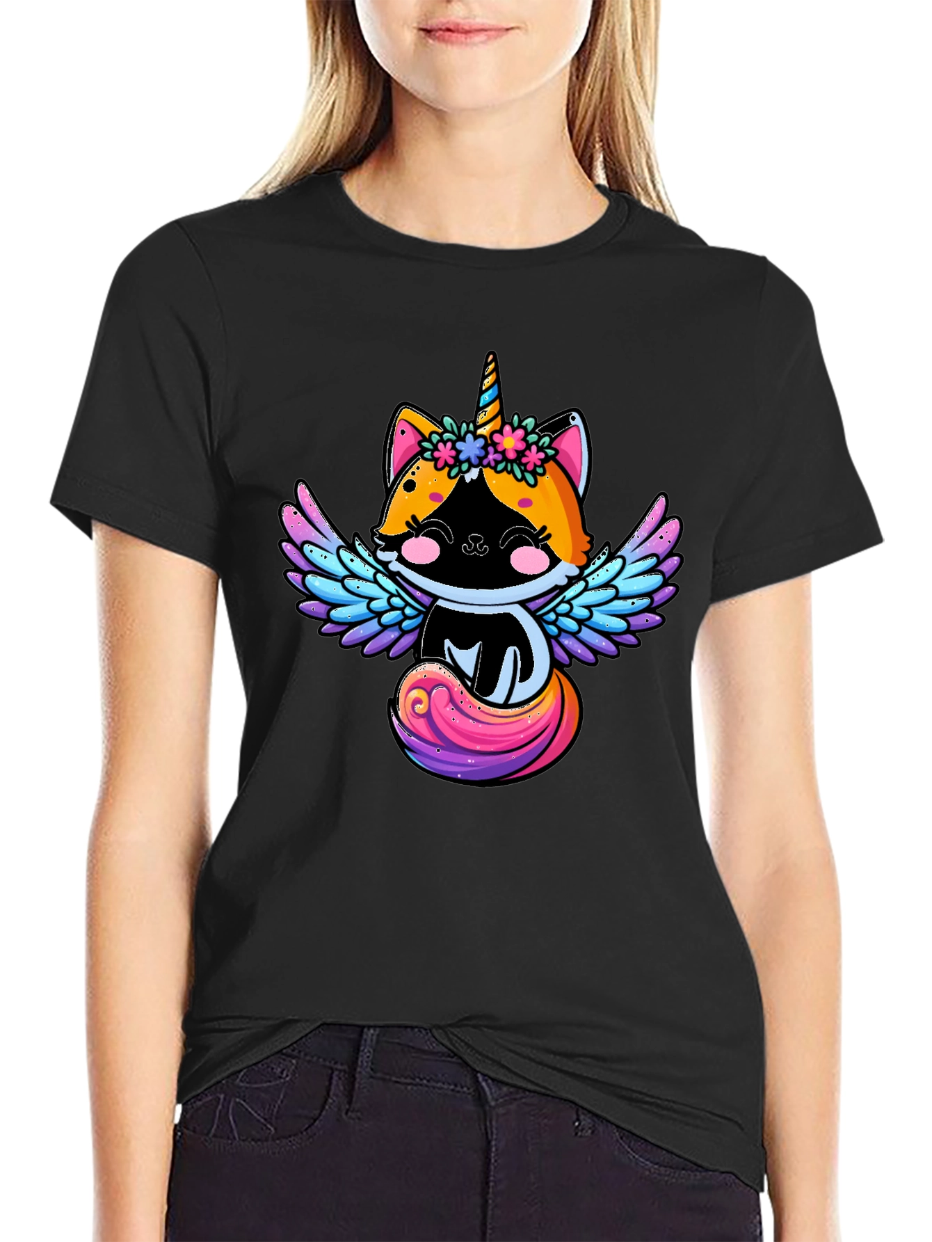 Unicat T-Shirt: Magical Cat Unicorn