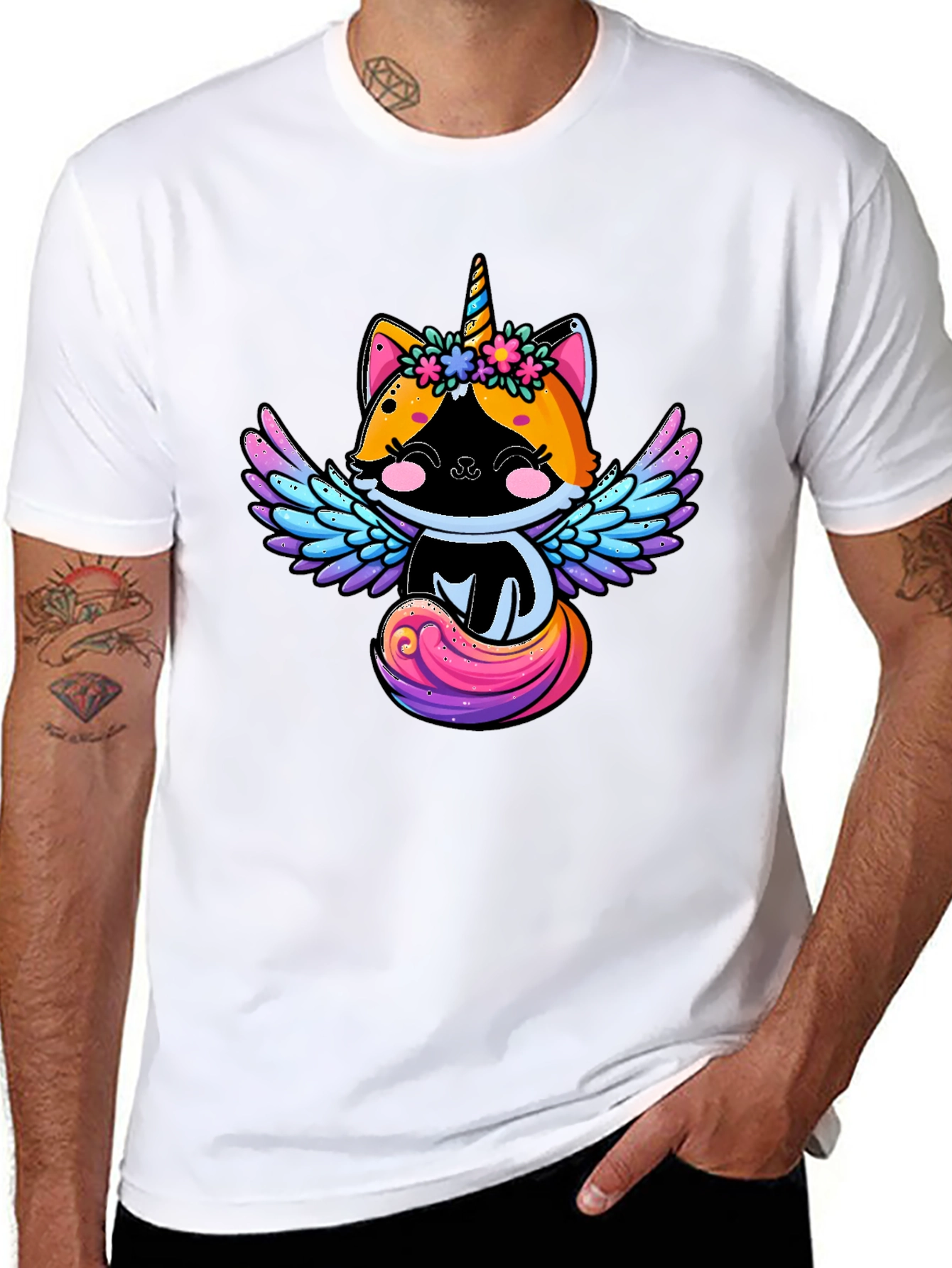 Unicat T-Shirt: Magical Cat Unicorn