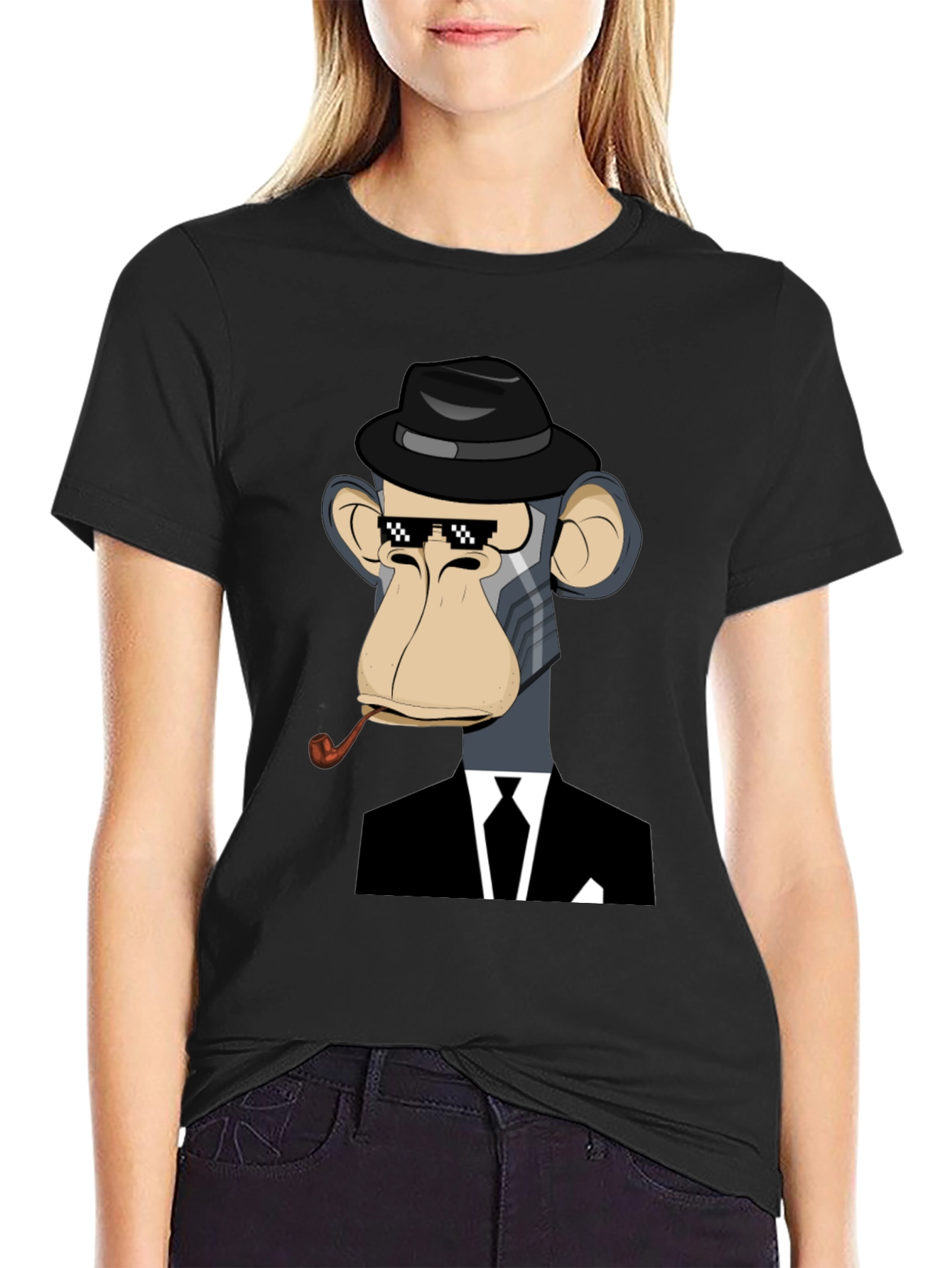 Bored Ape NFT T-Shirt - Dapper Ape