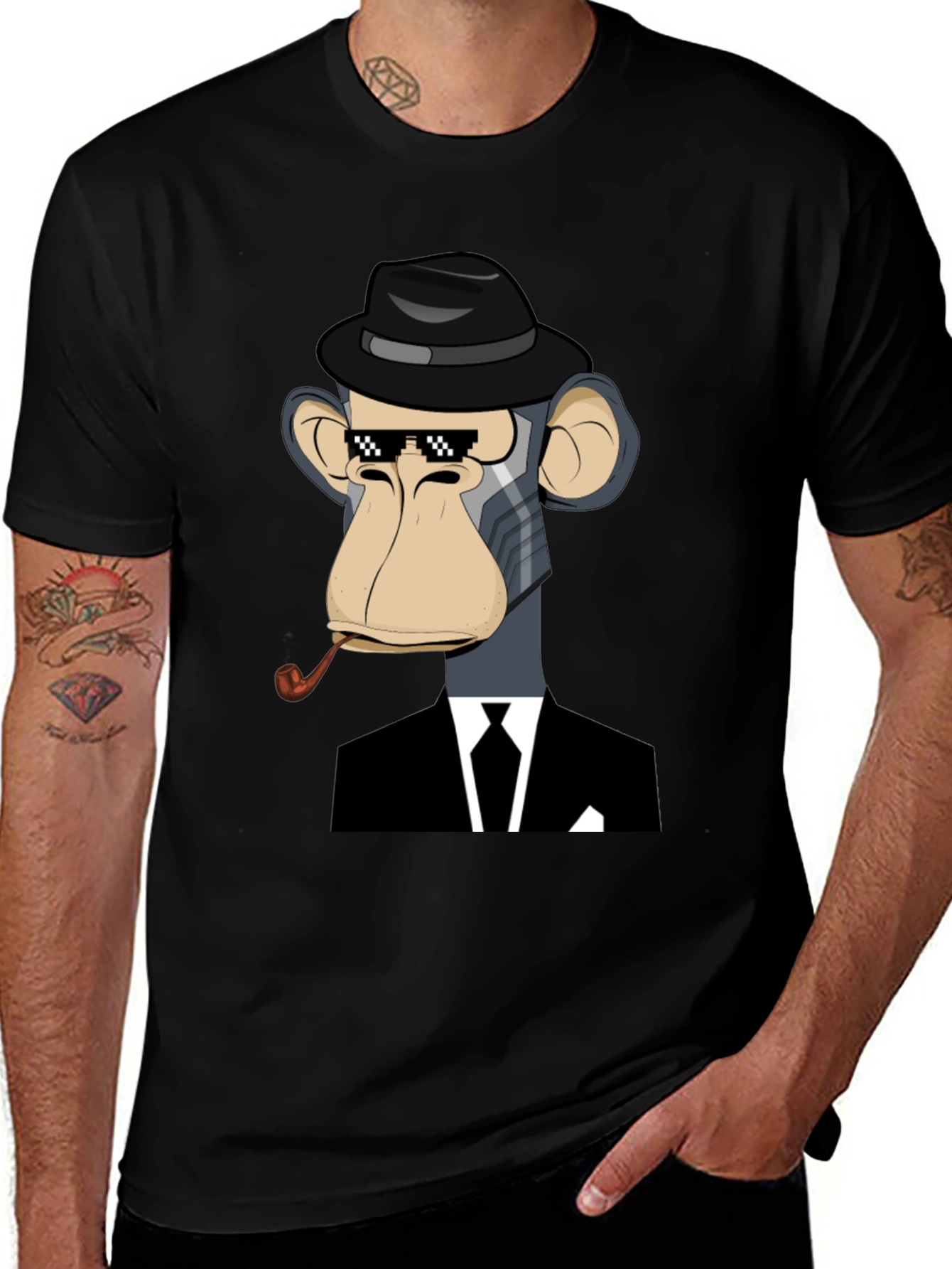 Bored Ape NFT T-Shirt - Dapper Ape