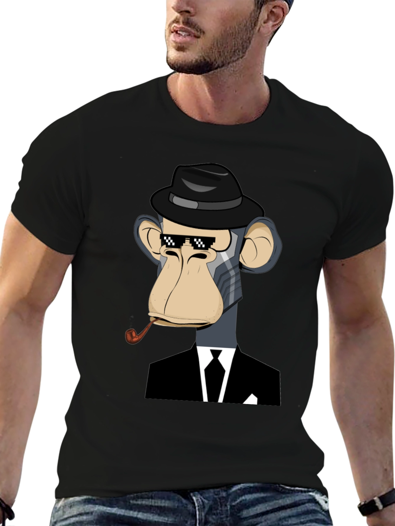 Bored Ape NFT T-Shirt - Dapper Ape