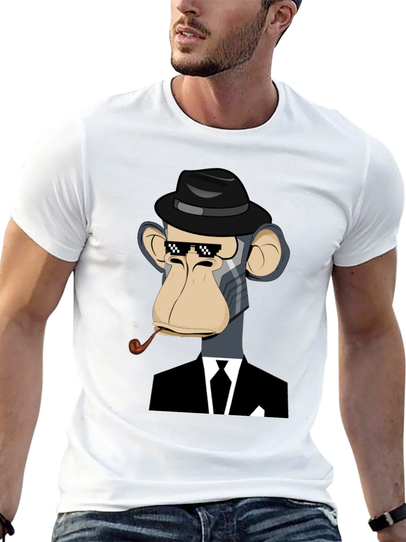 Bored Ape NFT T-Shirt - Dapper Ape