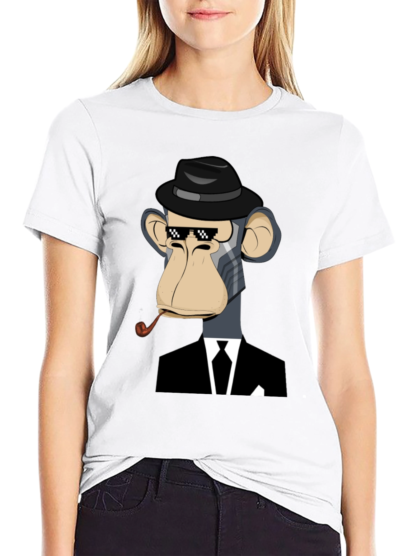 Bored Ape NFT T-Shirt - Dapper Ape