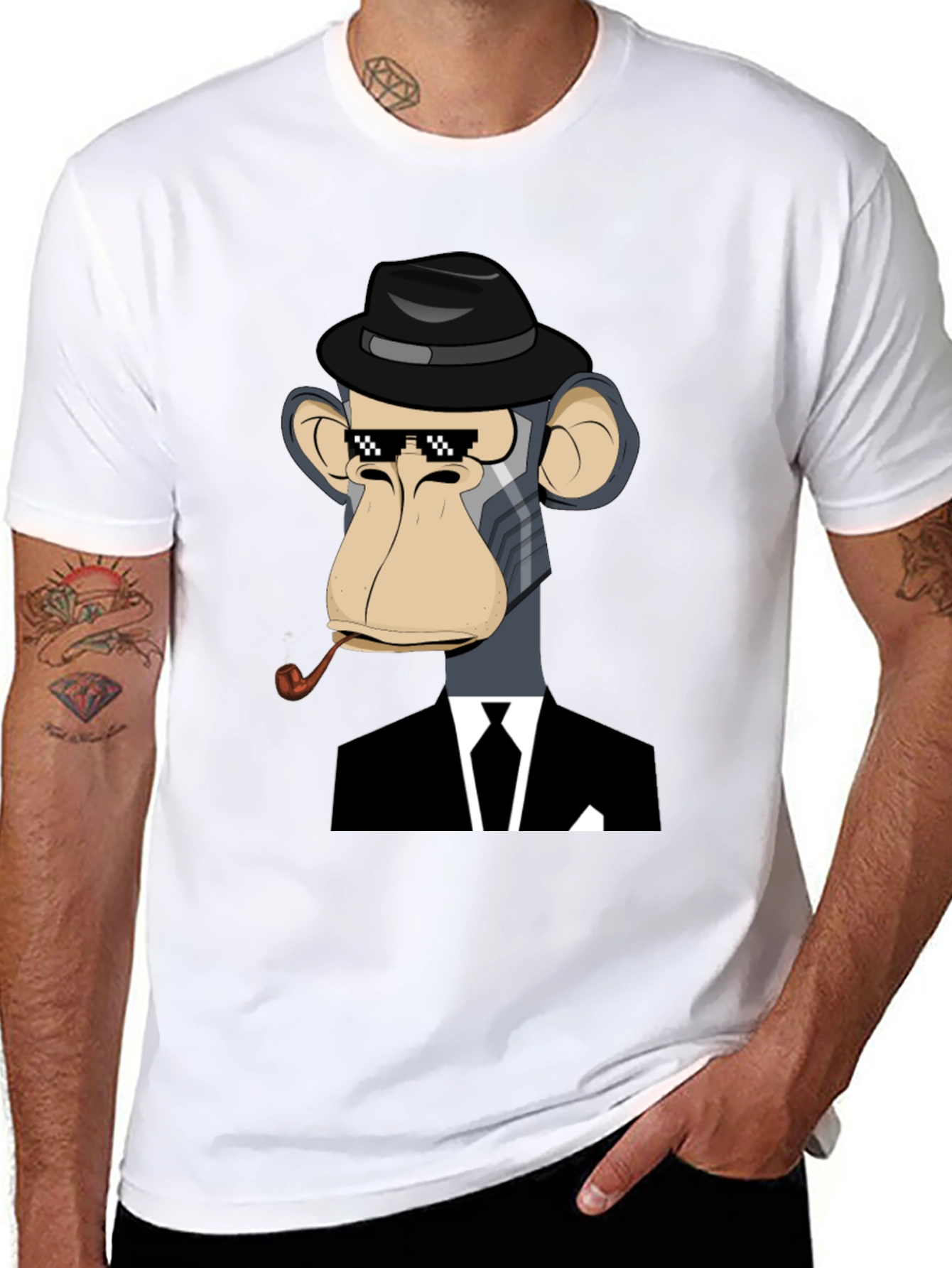 Bored Ape NFT T-Shirt - Dapper Ape
