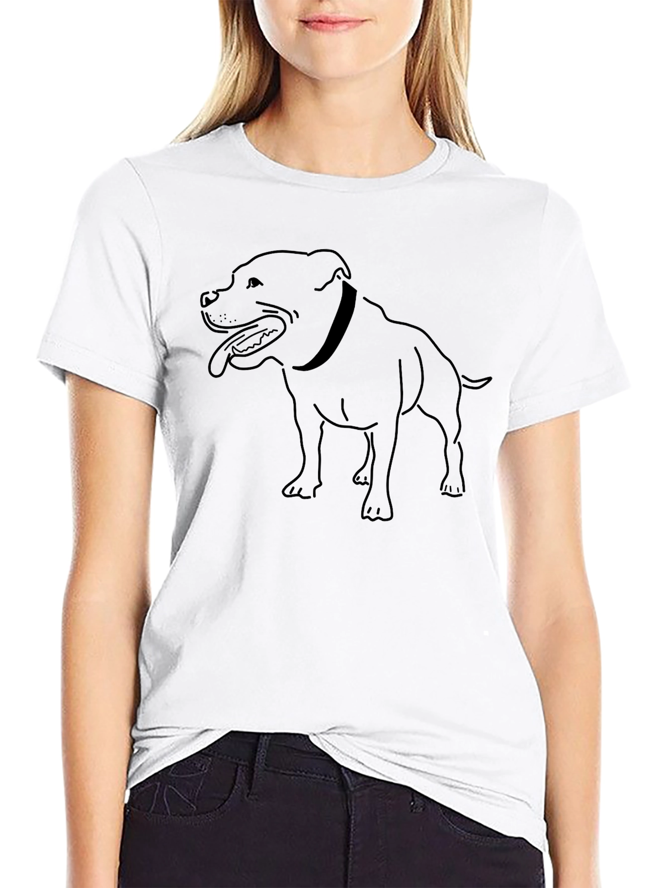 Pitbull Graphic Tee - Black
