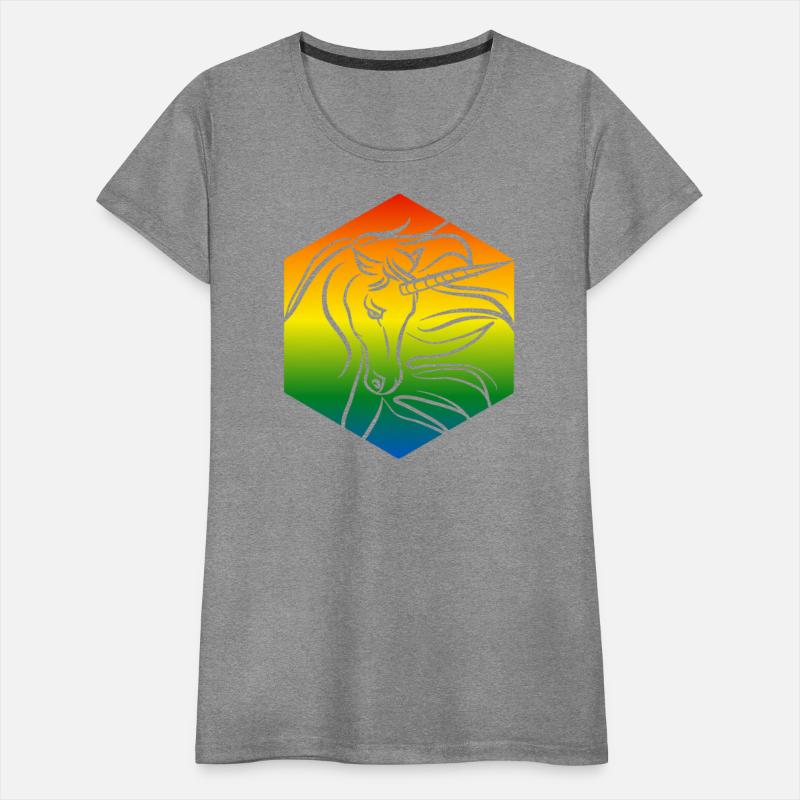 Rainbow Unicorn Silhouette | TTRPG Pride