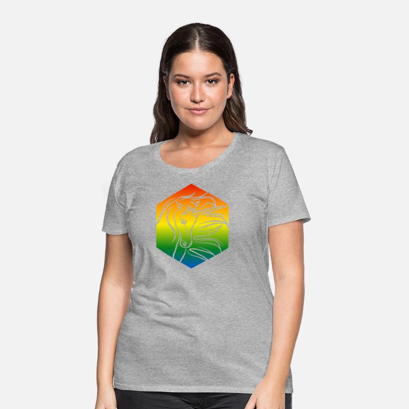 Rainbow Unicorn Silhouette | TTRPG Pride