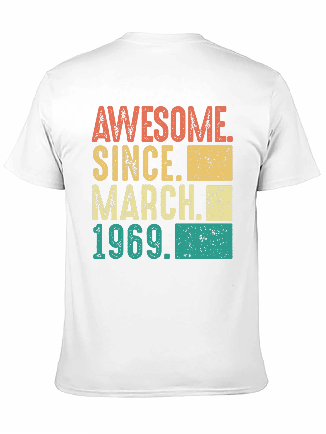 Awesome Since March 1969 Birthday T-Shirt