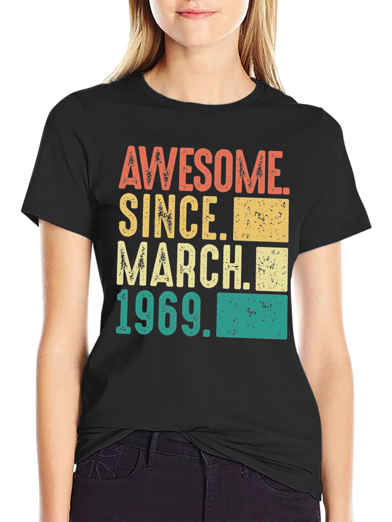 Awesome Since March 1969 Birthday T-Shirt