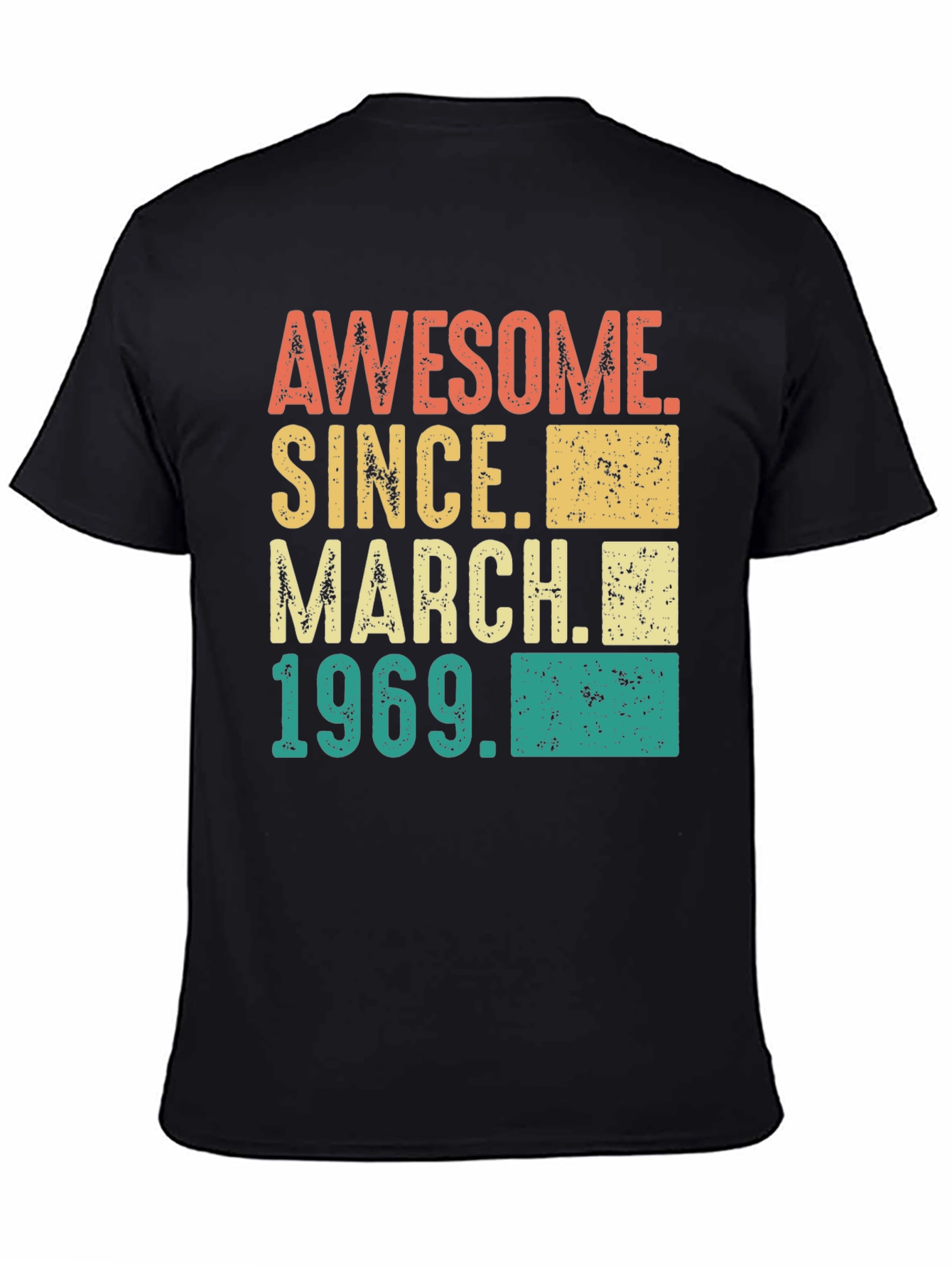 Awesome Since March 1969 Birthday T-Shirt