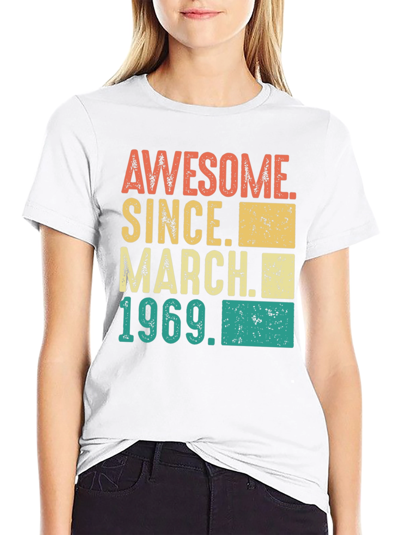 Awesome Since March 1969 Birthday T-Shirt