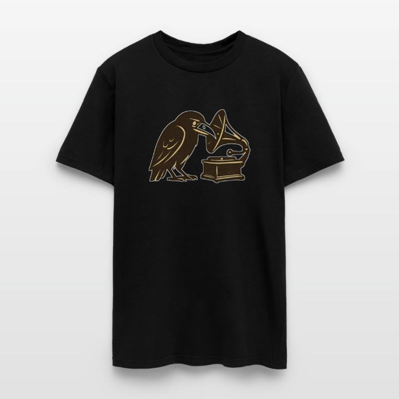 Raven Gramophone Vintage